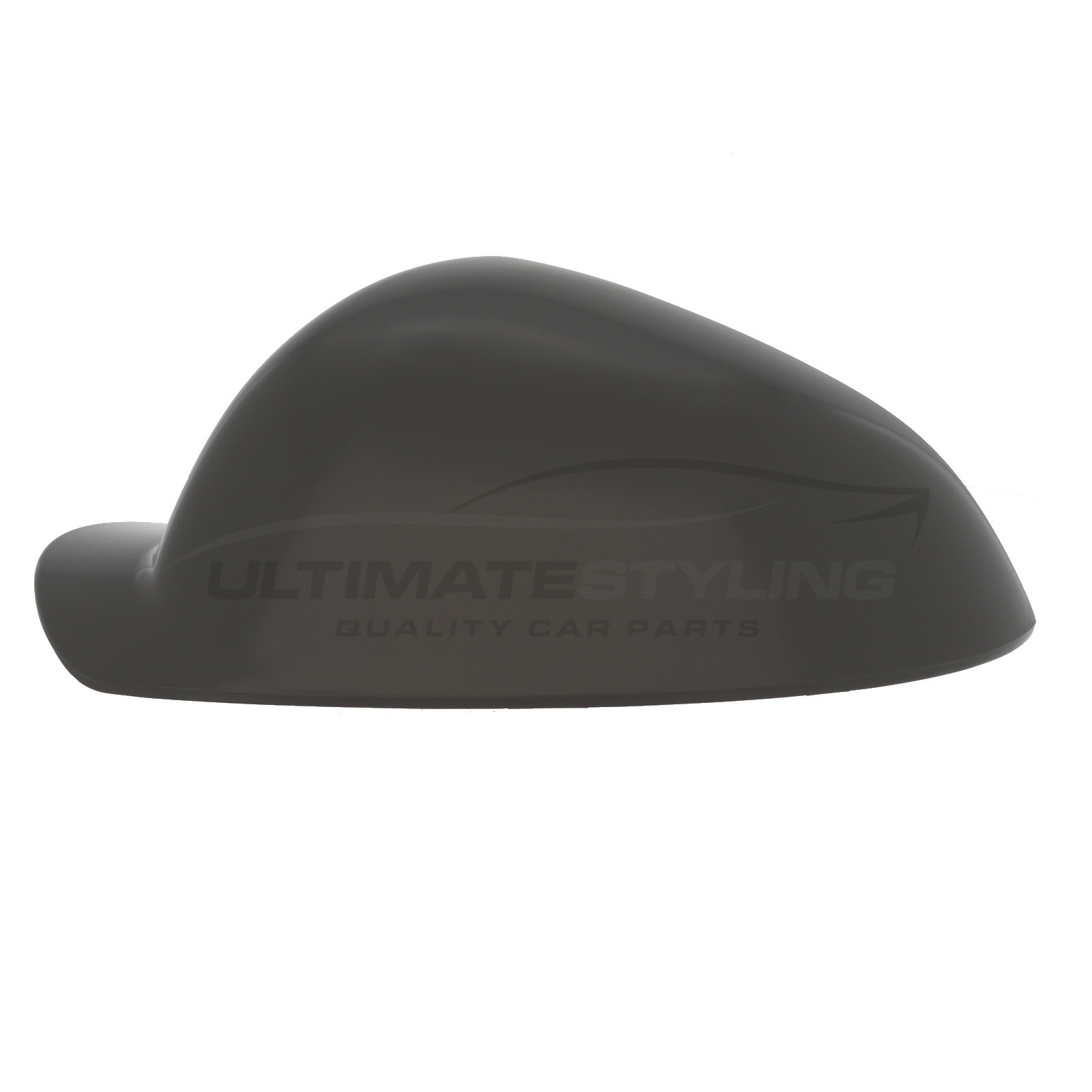 Ultimate Styling Aftermarket Replacement Wing Mirror Cover Cap Colour Of Cover Black Left Hand Side Textured For Passenger Side LH