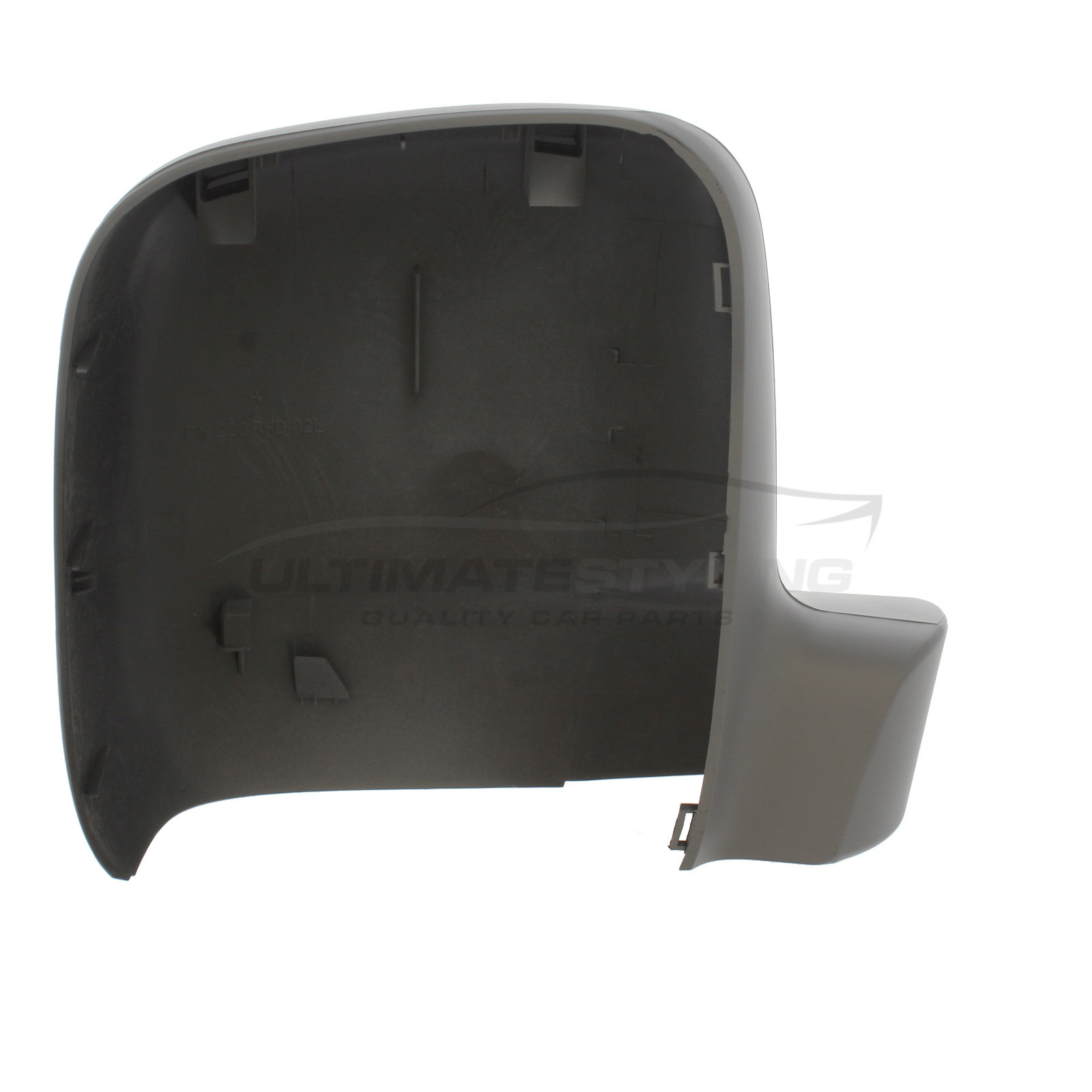 Volkswagen Transporter 2003-2010, Volkswagen Caddy 2004-2021, Volkswagen Caravelle 2003-2010 Wing Mirror Cover Cap Casing Primed Passenger Side (LH)