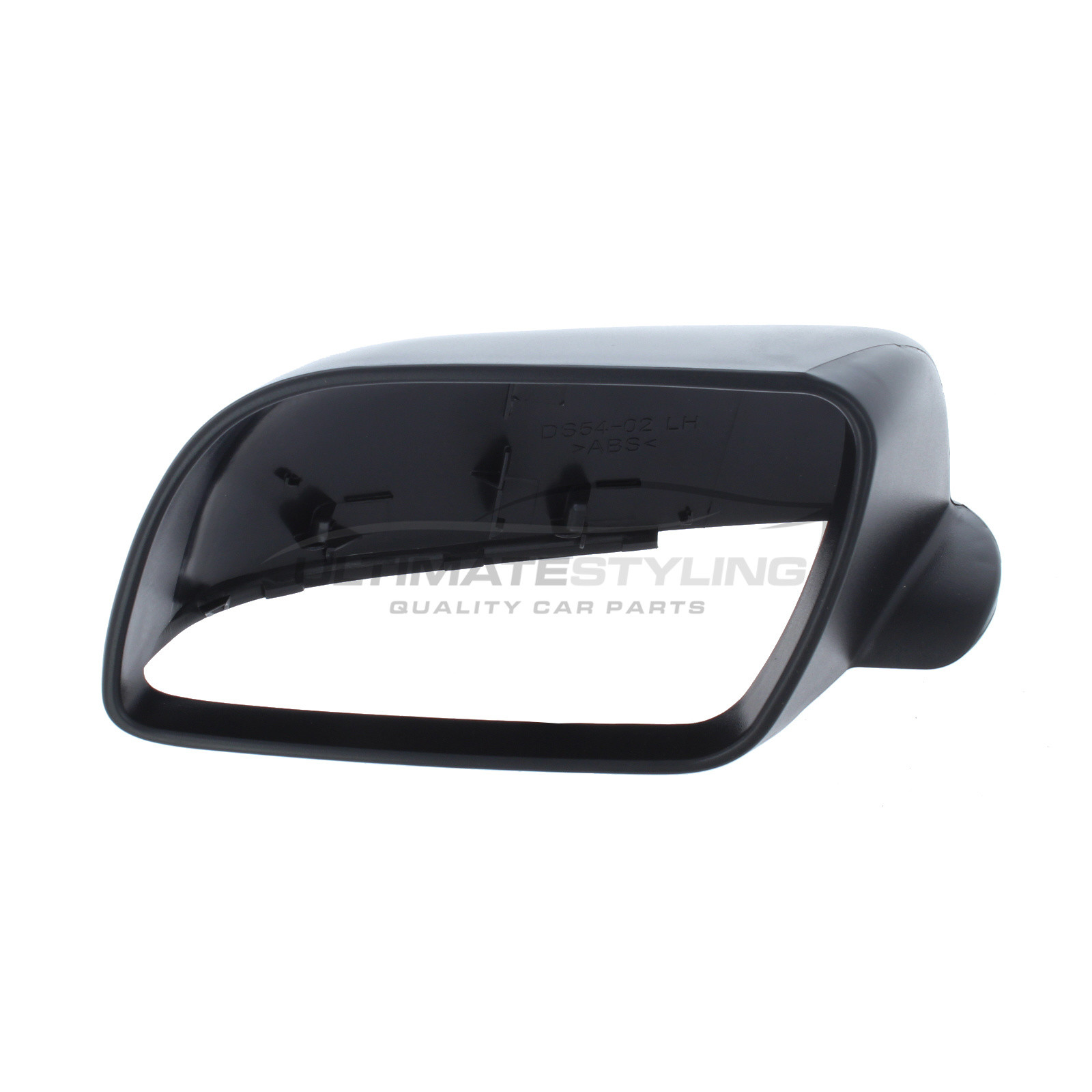Volkswagen Polo 2002-2006 Wing Mirror Cover Cap Casing Black (Textured) Passenger Side (LH)