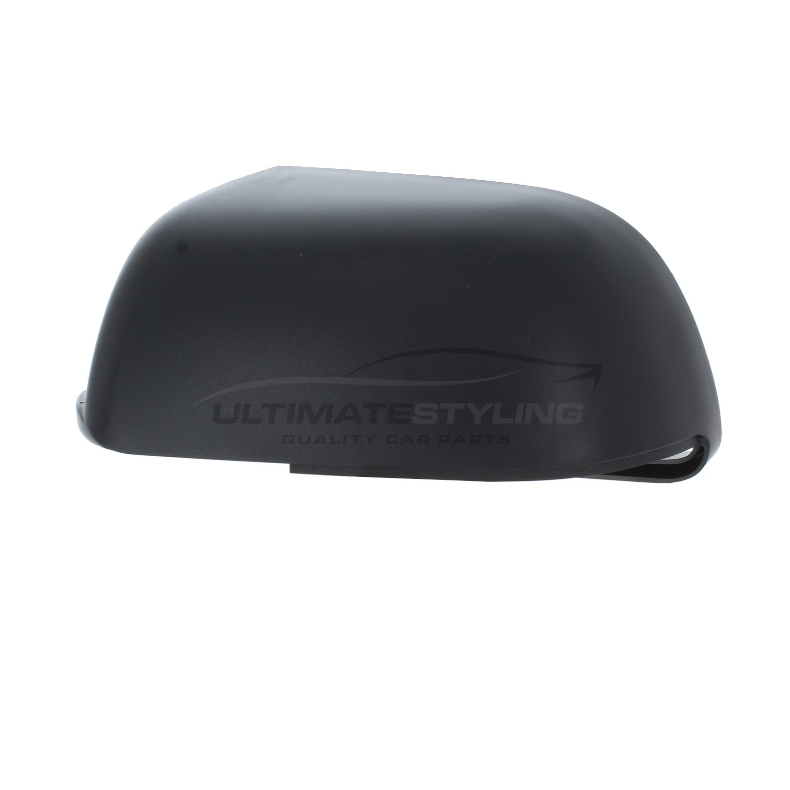 Volkswagen Polo 2002-2006 Wing Mirror Cover Cap Casing Black (Textured) Passenger Side (LH)