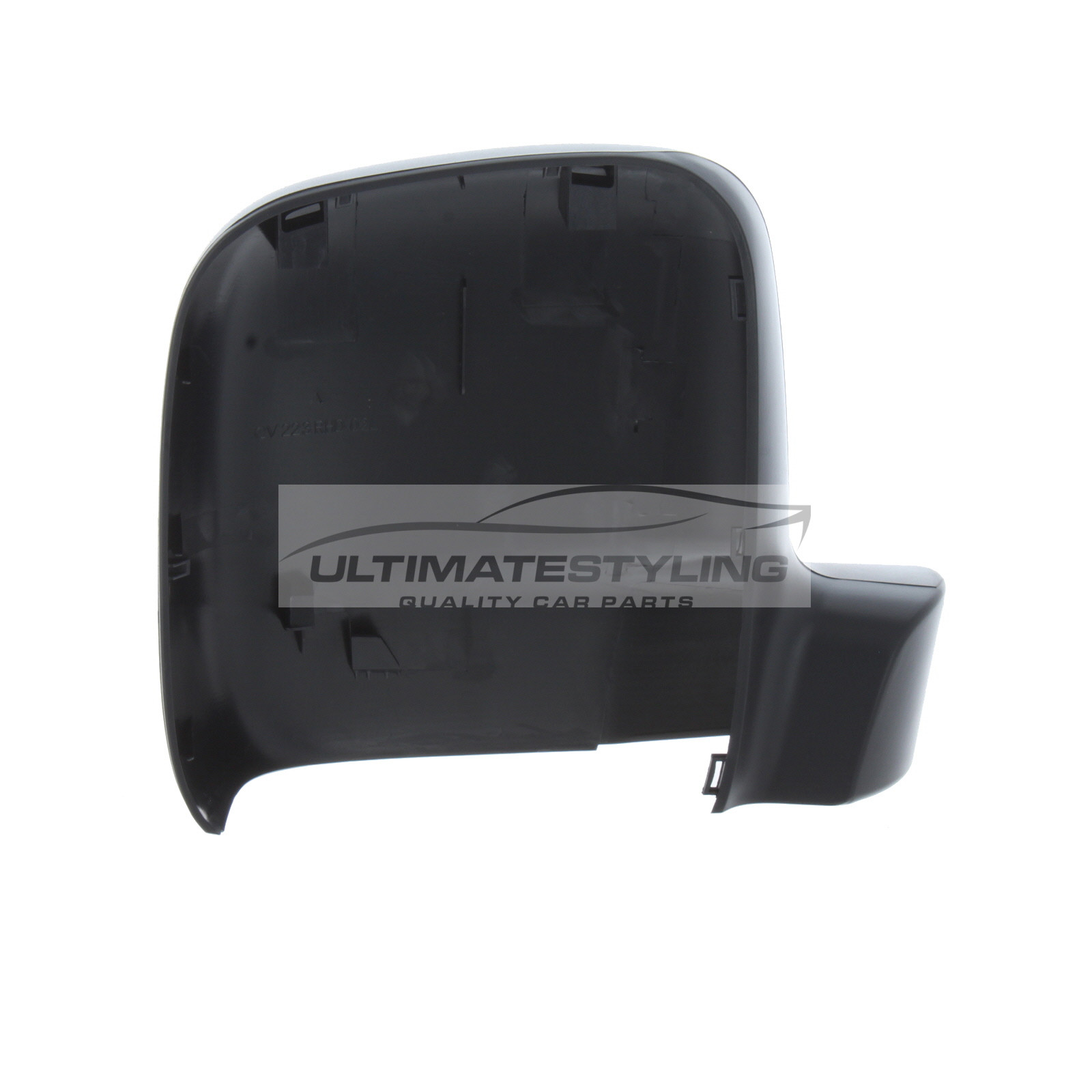 Volkswagen Transporter 2003-2010, Volkswagen Caddy 2004-2021, Volkswagen Caravelle 2003-2010 Wing Mirror Cover Cap Casing Black (Textured) Passenger Side (LH)