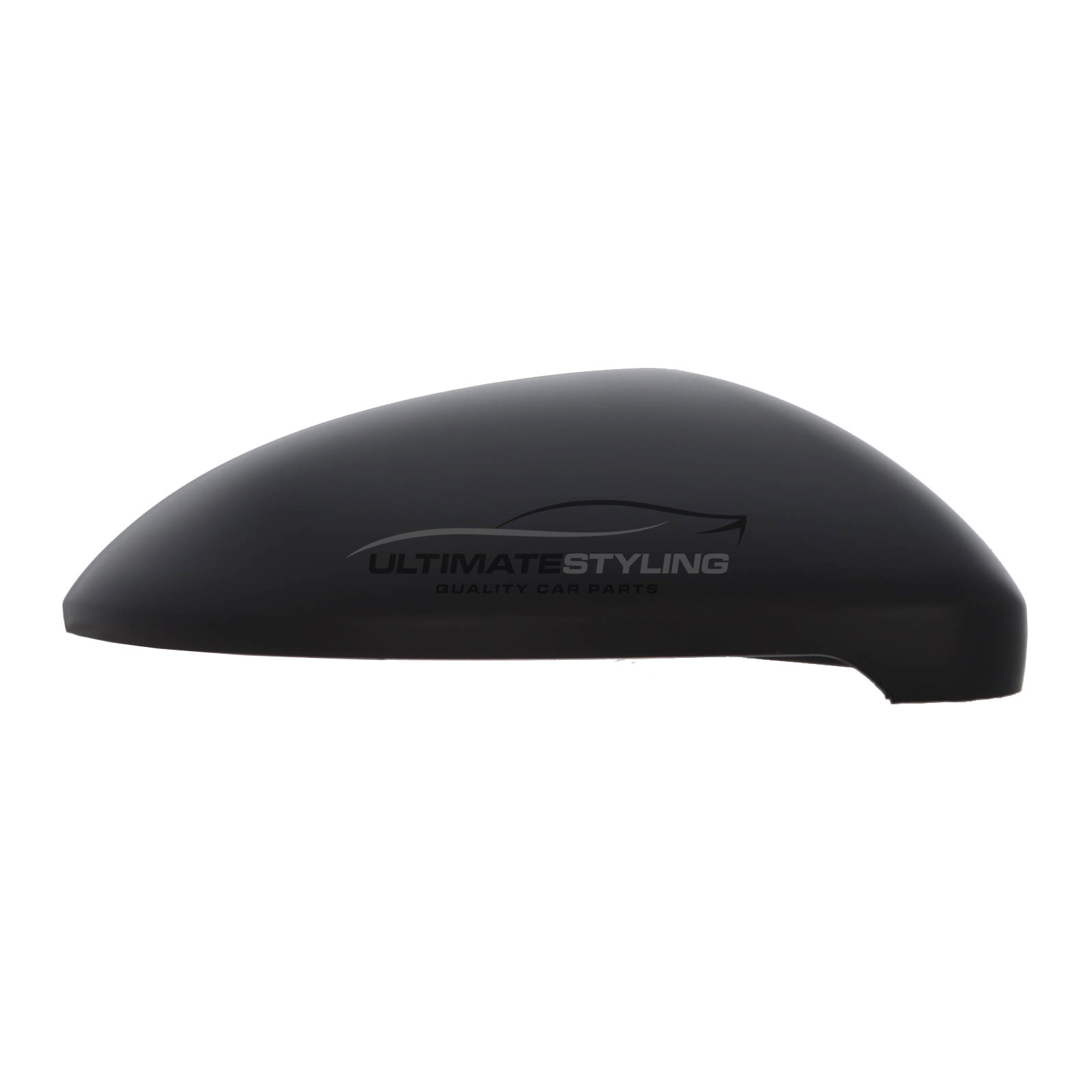 Volkswagen Golf Mk7 5G1 2012-2020 / Golf Mk7 BA5 2013-2020 SV 5G 2014-2020 / Touran 5T 2015-2022 Wing Mirror Cover - Black - Textured - Drivers Side Offside Right Hand
