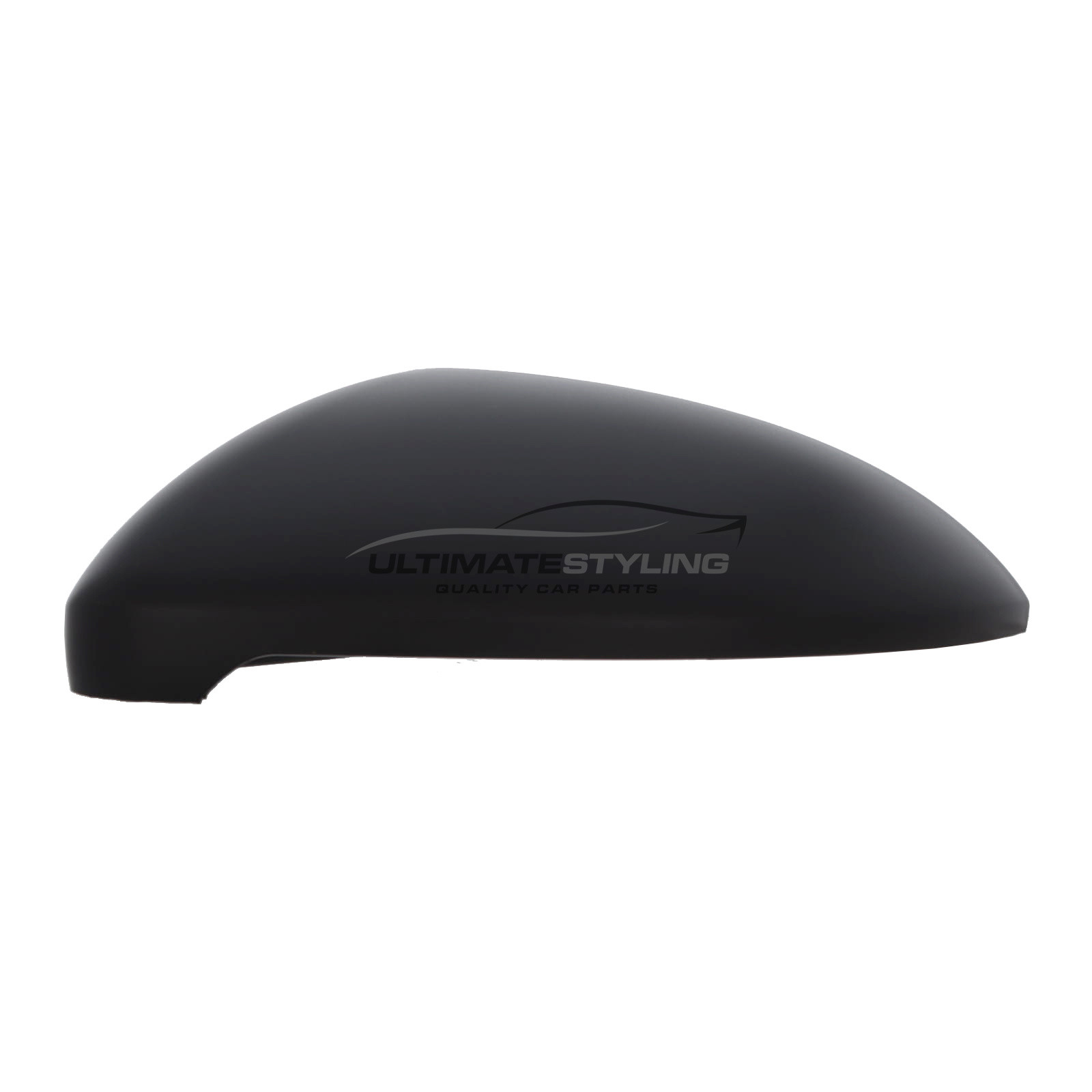Volkswagen Golf Mk7 5G1 2012-2020 / Golf Mk7 BA5 2013-2020 SV 5G 2014-2020 / Touran 5T 2015-2022 Wing Mirror Cover - Black - Textured - Passengers Side Nearside Left Hand