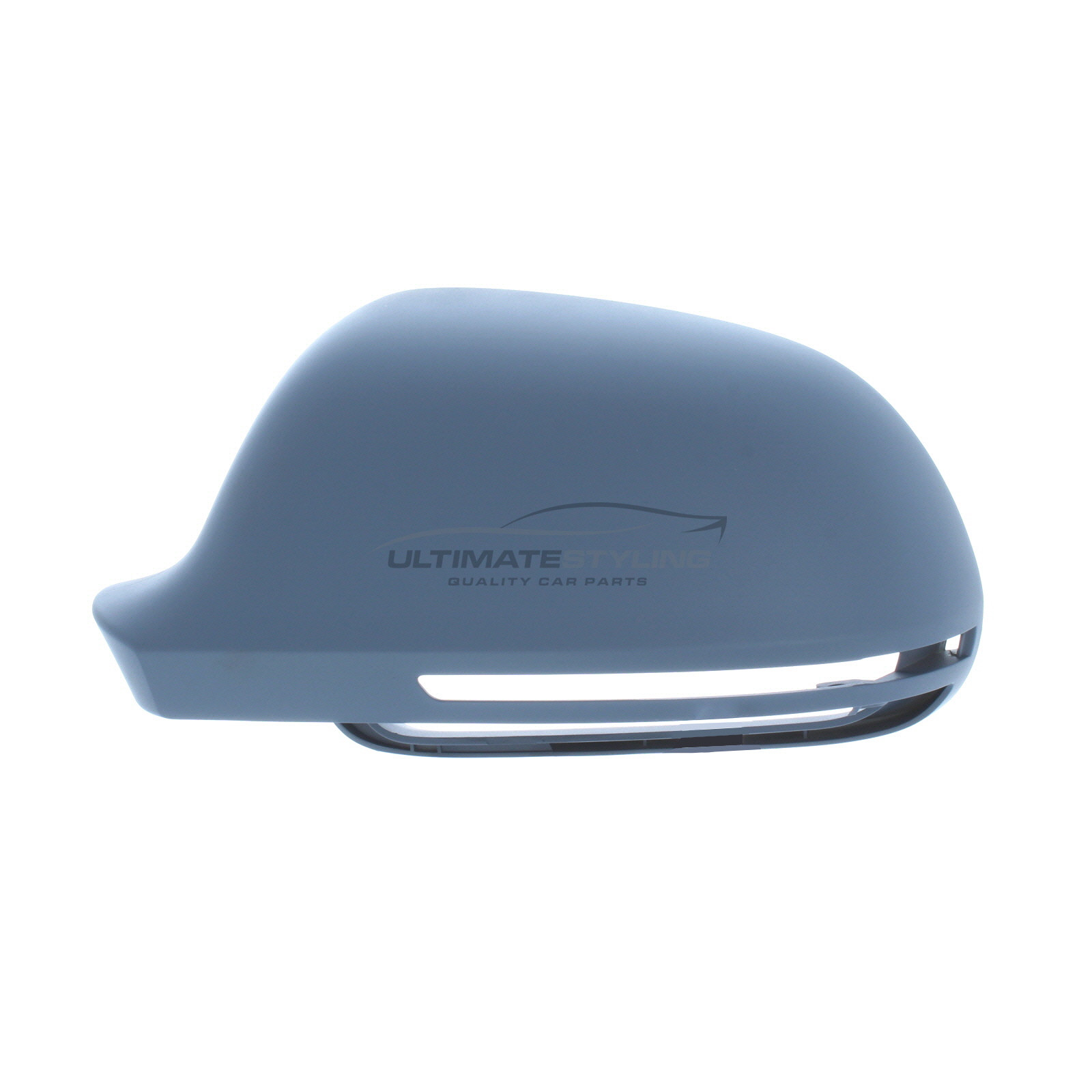 Audi A3 2003-2013, Audi A4 2008-2012, Audi A5 2007-2016, Audi A6 2004-2012, Audi A8 2004-2010, Audi Q3 2011-2019 Wing Mirror Cover Cap Casing Primed Passenger Side (LH) Includes Aperture for Indicator