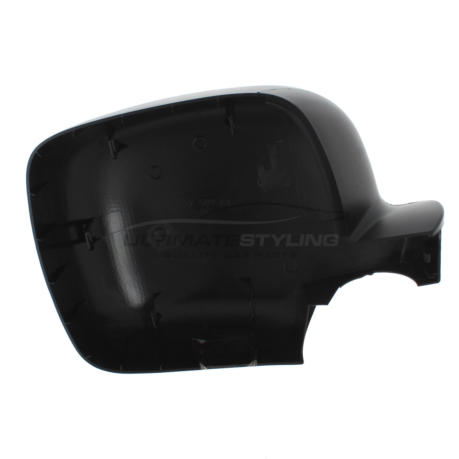 Renault Kangoo 2008-2016 Wing Mirror Cover Cap Casing Black (Textured) Passenger Side (LH)