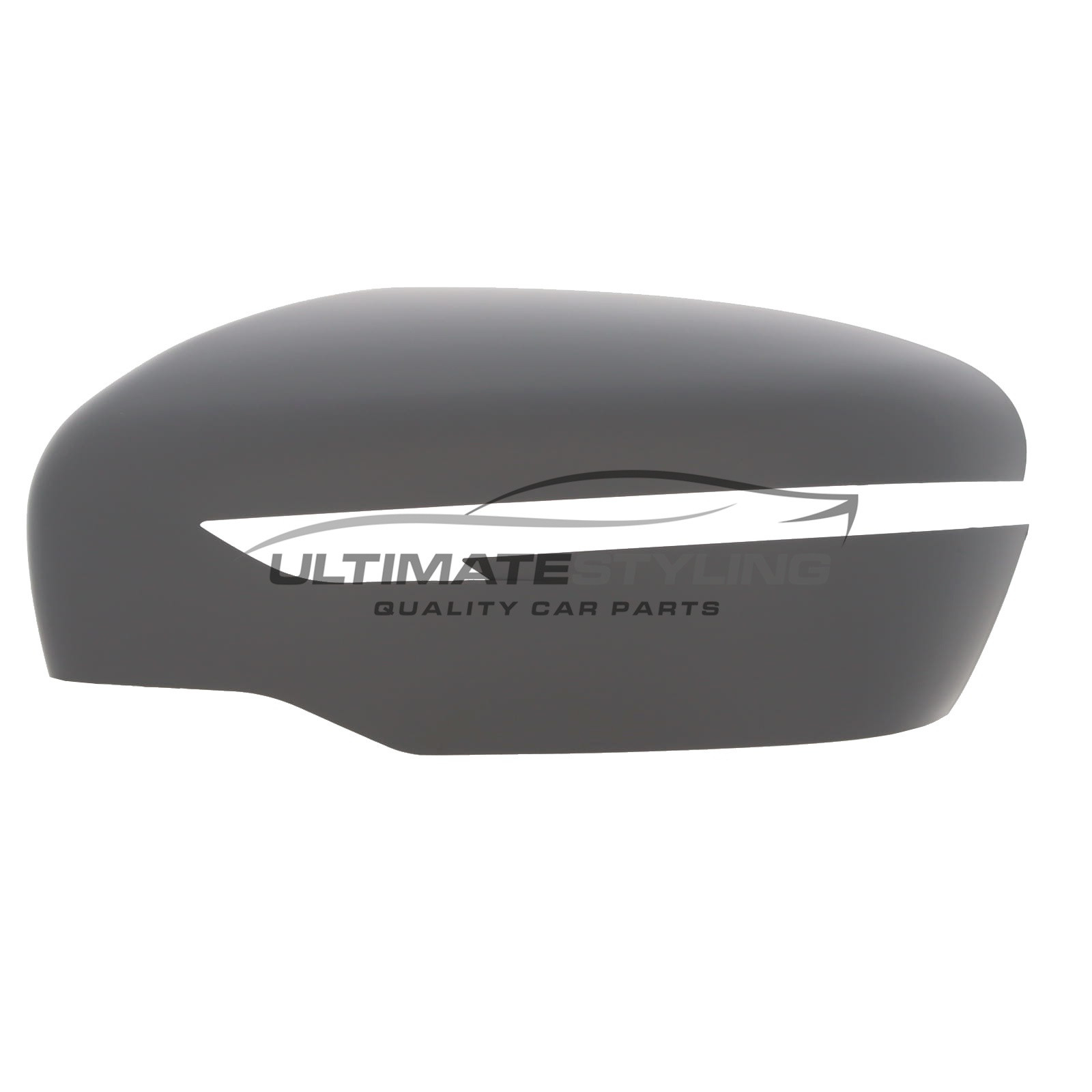 Nissan X-Trail 2014-2022, Nissan Juke 2014-2020, Nissan Qashqai 2013-2022 Wing Mirror Cover Cap Casing Primed Passenger Side (LH)