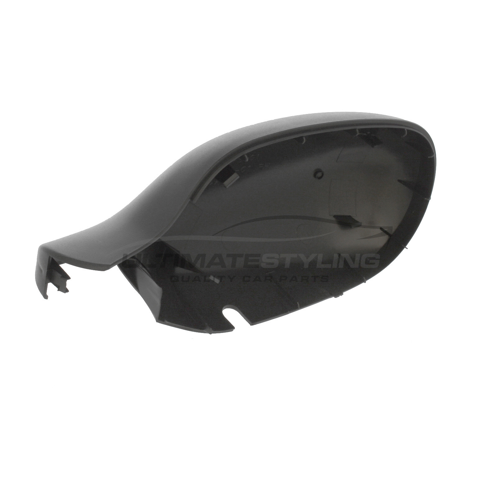Renault Scenic 1999-2003, Renault Clio 2001-2009, Renault Megane 1996-2003  Wing Mirror Cover Cap Casing Black (Textured) Drivers Side (RH)