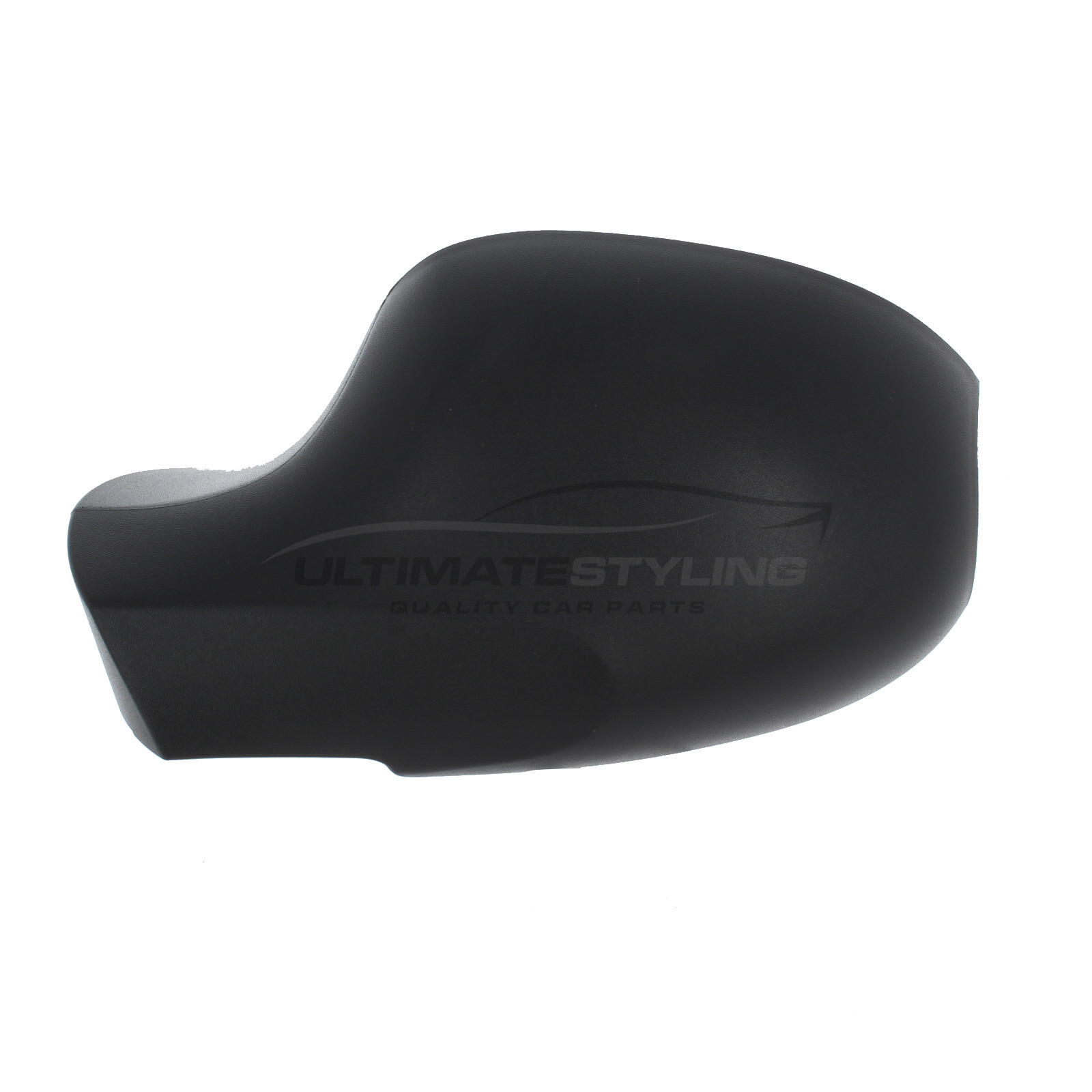 Renault Twingo 2007-2012 Wing Mirror Cover Cap Casing Black (Textured) Passenger Side (LH)