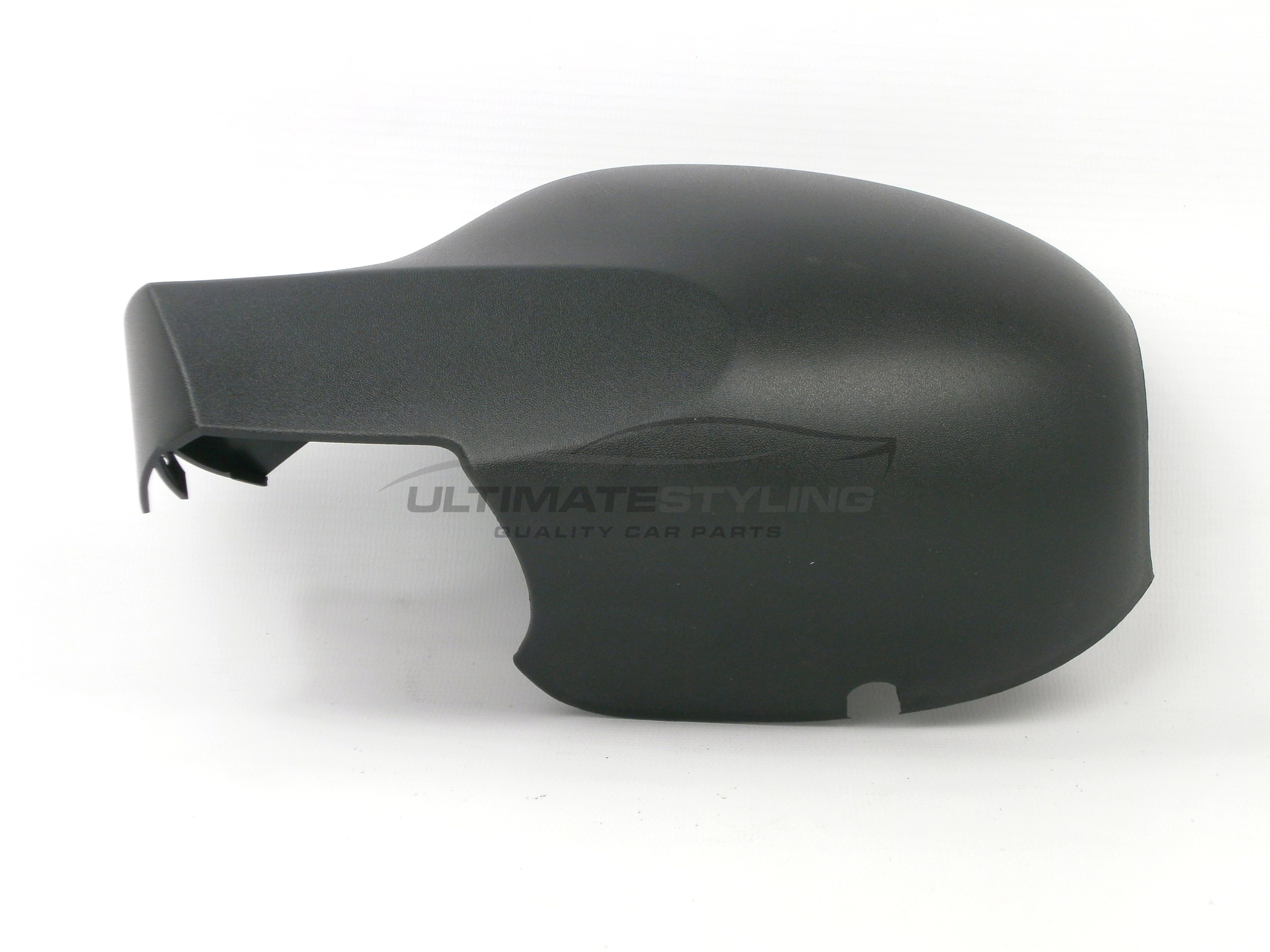 Renault Twingo 2007-2012 Wing Mirror Cover Cap Casing Black (Textured) Passenger Side (LH)