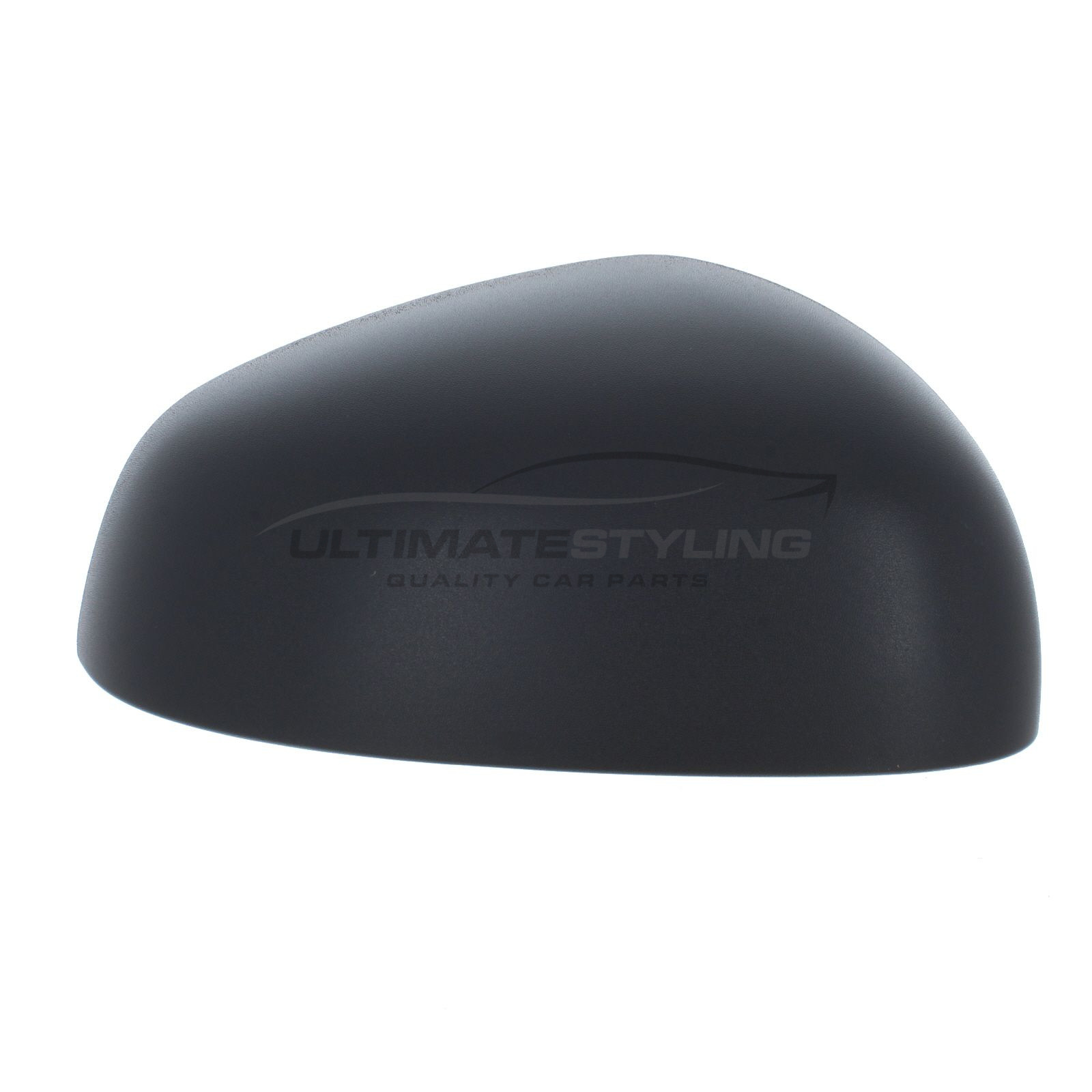 Smart Fortwo 2014->, Renault Twingo 2014-2019, Smart Forfour 2014-> Wing Mirror Cover Cap Casing Black (Textured) Drivers Side (RH)