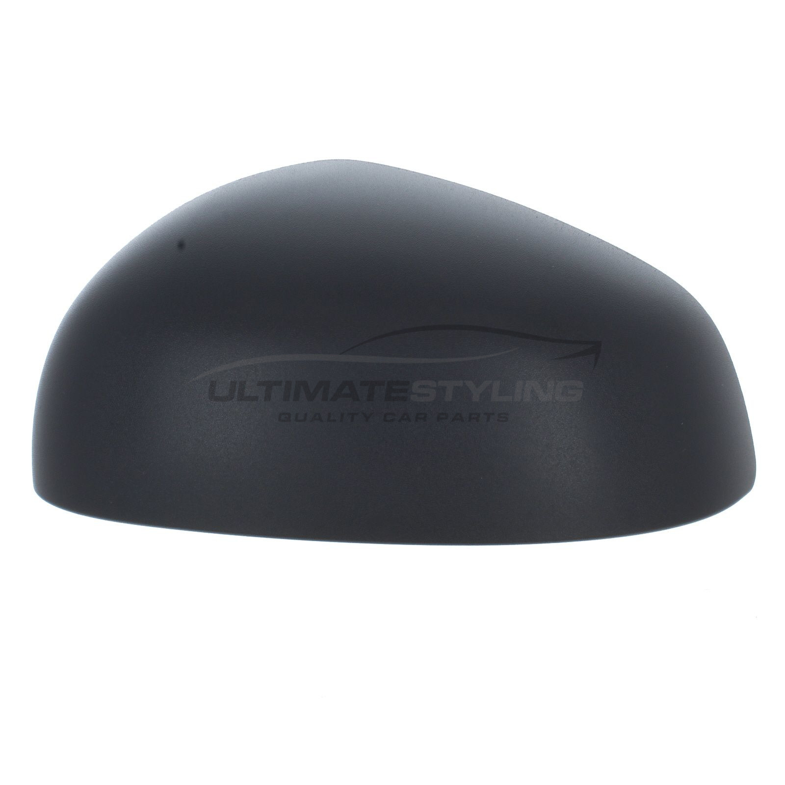 Smart Fortwo 2014->, Renault Twingo 2014-2019, Smart Forfour 2014-> Wing Mirror Cover Cap Casing Black (Textured) Passenger Side (LH)