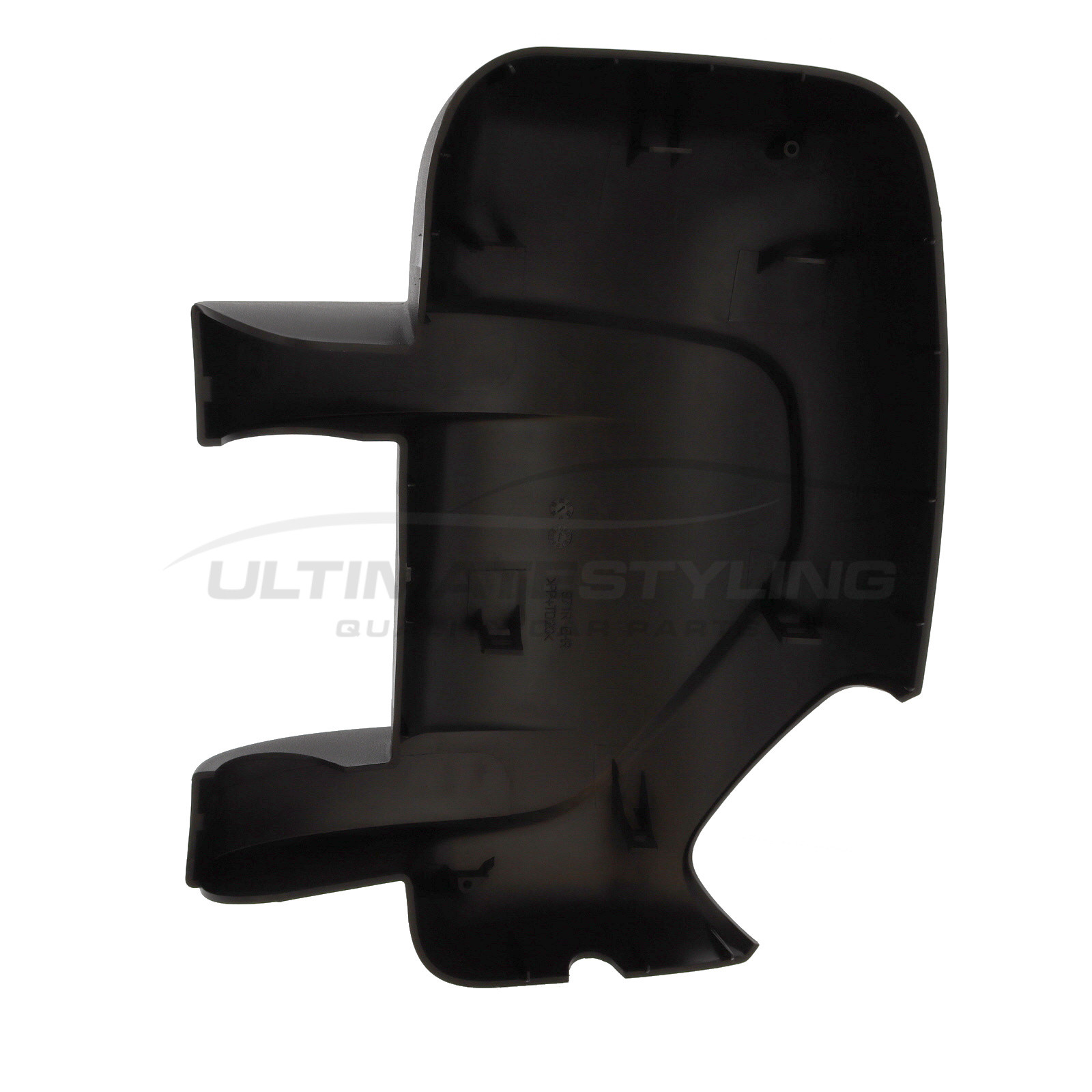 Smart Fortwo 2014->, Nissan NV400 2011-2022, Renault Master 2003-> Wing Mirror Cover Cap Casing Black (Textured) Drivers Side (RH) to suit Short Arm Mirror Only