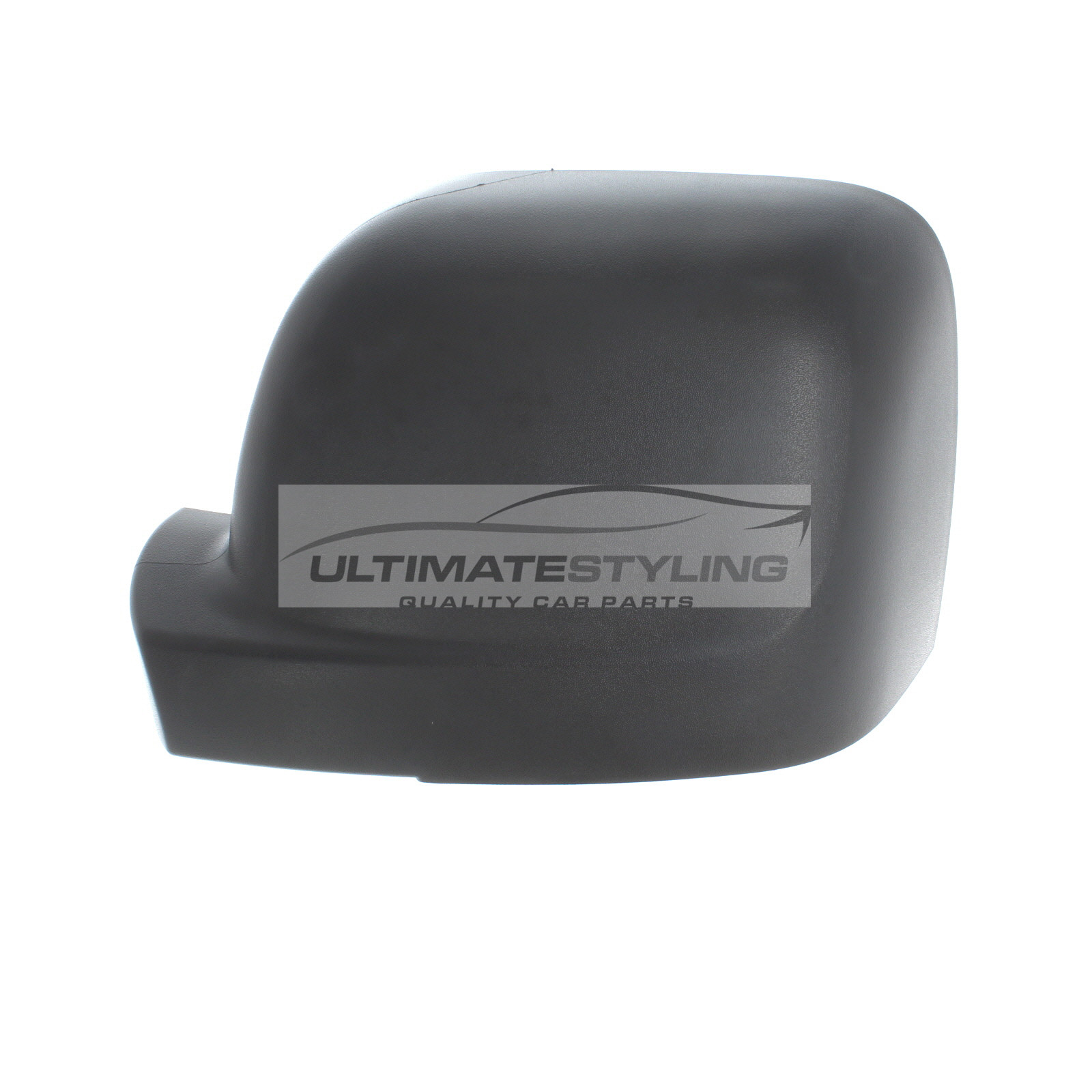 Wing Mirror Cover - Passenger Side (LH) - Black - Textured for