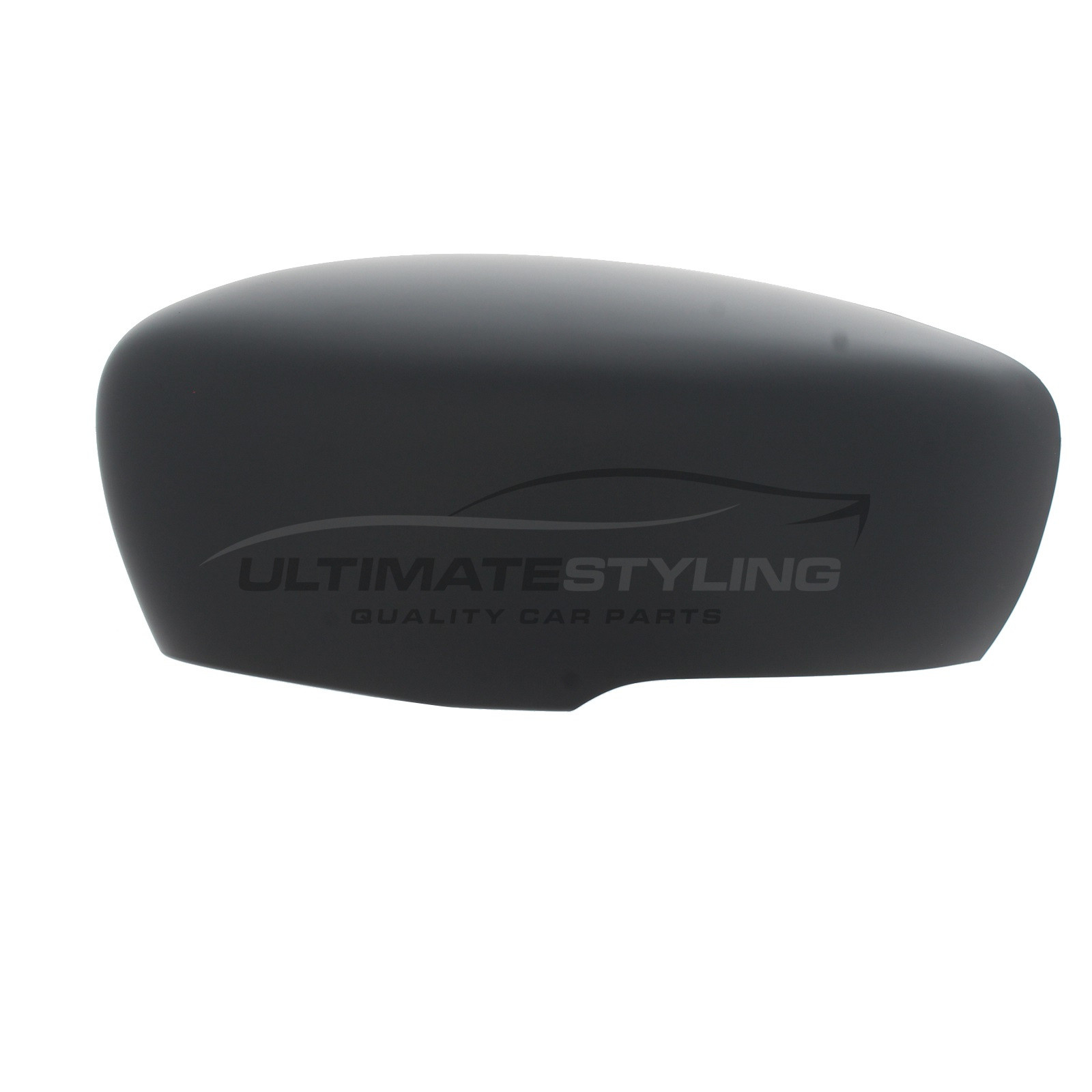 Nissan Leaf 2017->, Nissan Micra 2017->, Renault Captur 2013-2020, Renault Clio 2012-2019, Renault Zoe 2019-> Wing Mirror Cover Cap Casing Primed Passenger Side (LH) to suit Mirror with Indicator