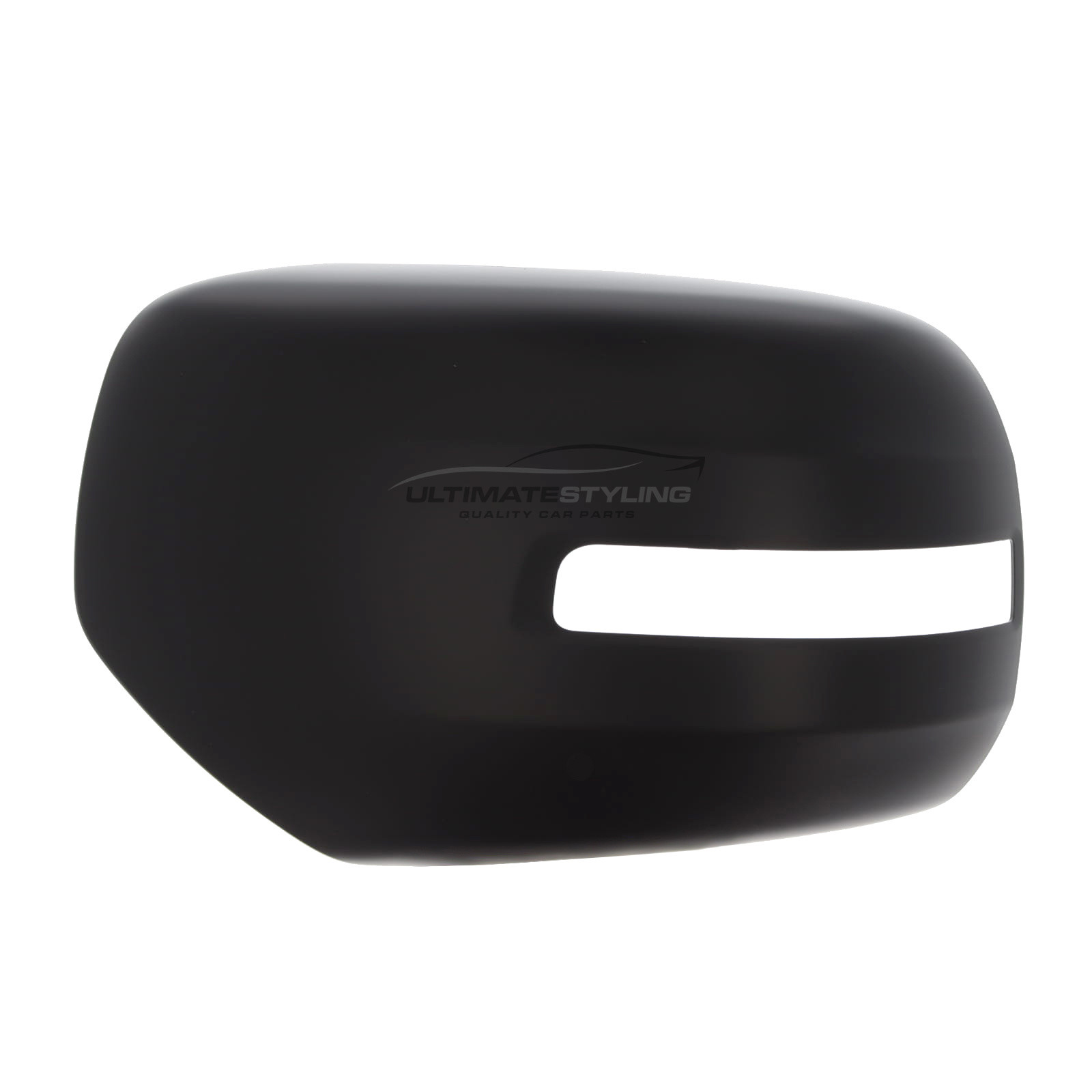 Mitsubishi L200 2015-2020 Wing Mirror Cover Cap Case - Black Textured - Passengers Side Nearside Left Hand