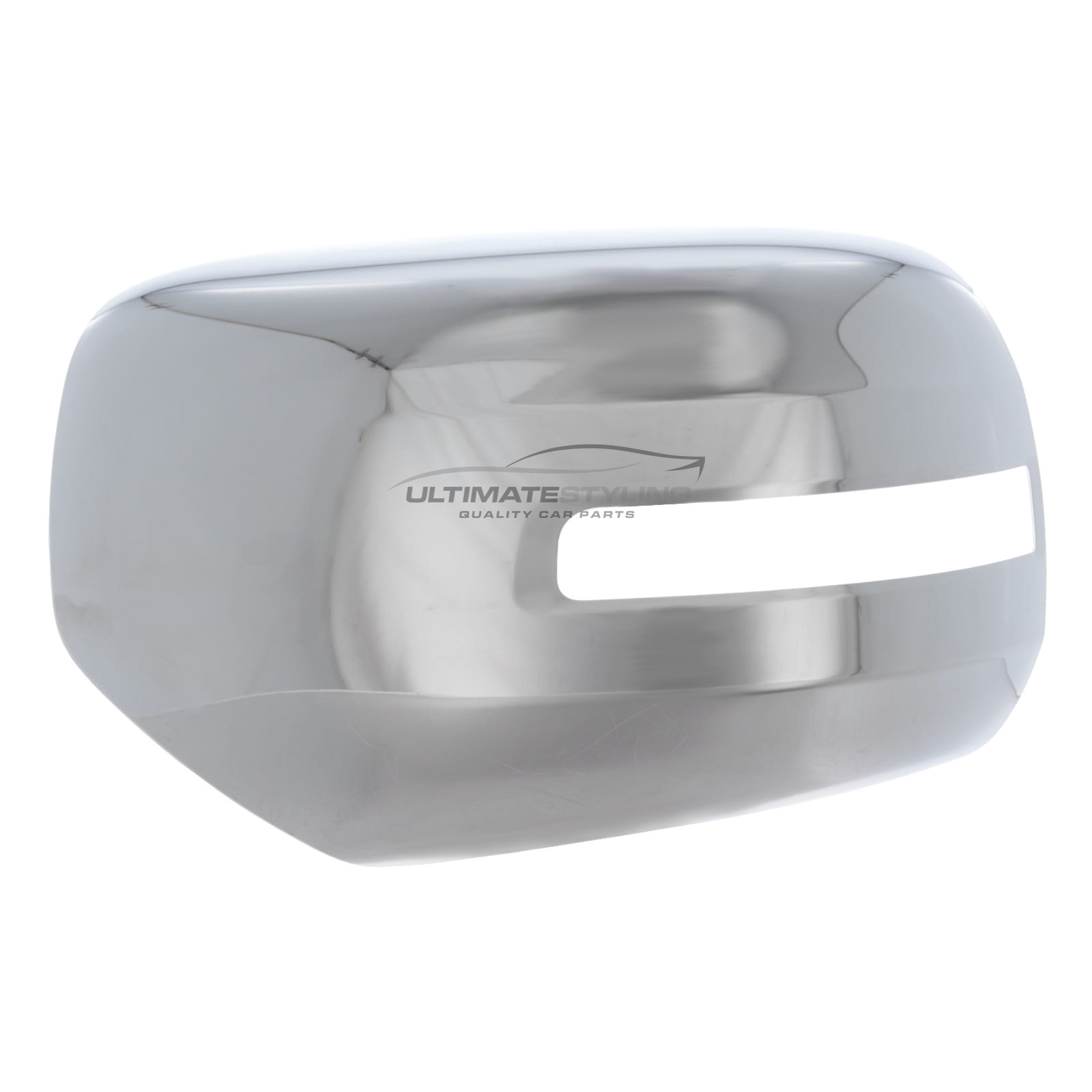 Mitsubishi L200 2019-2021 Wing Mirror Cover Cap Case - Chrome Finish - Passengers Side Nearside Left Hand