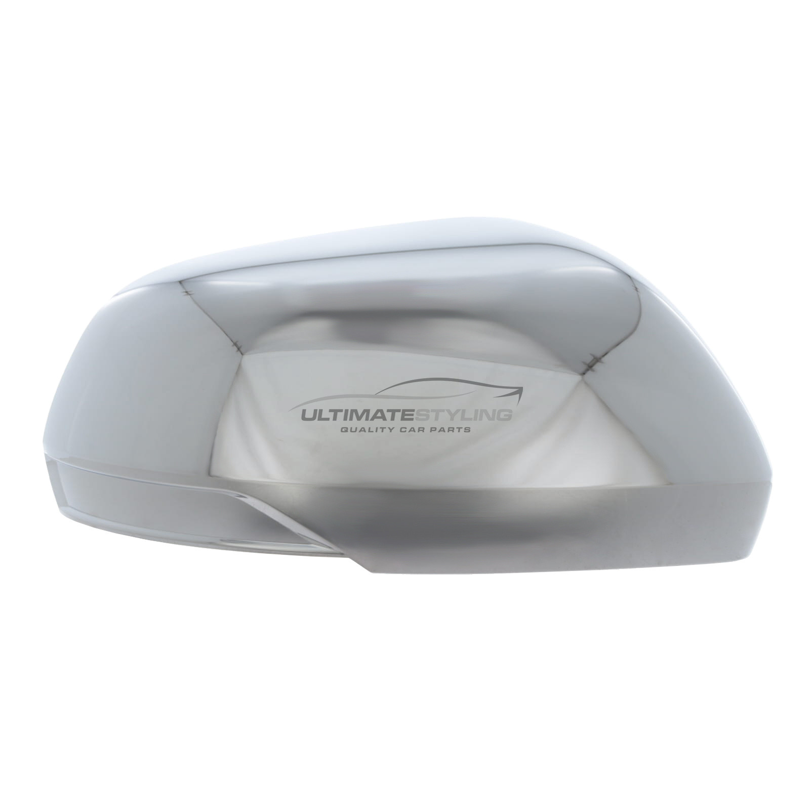 Mitsubishi L200 2015-2020 Wing Mirror Cover Cap Case - Chrome Finish - Drivers Side Offside Right Hand