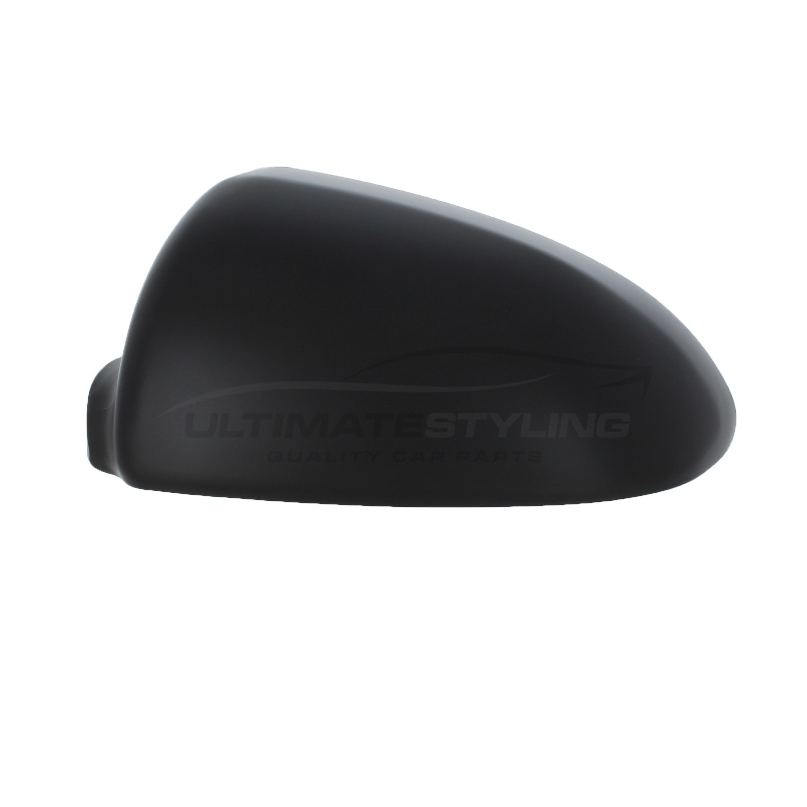 Smart Fortwo 2007-2015 Wing Mirror Cover Cap Casing Black, Suitable for Painting Passenger Side (LH)