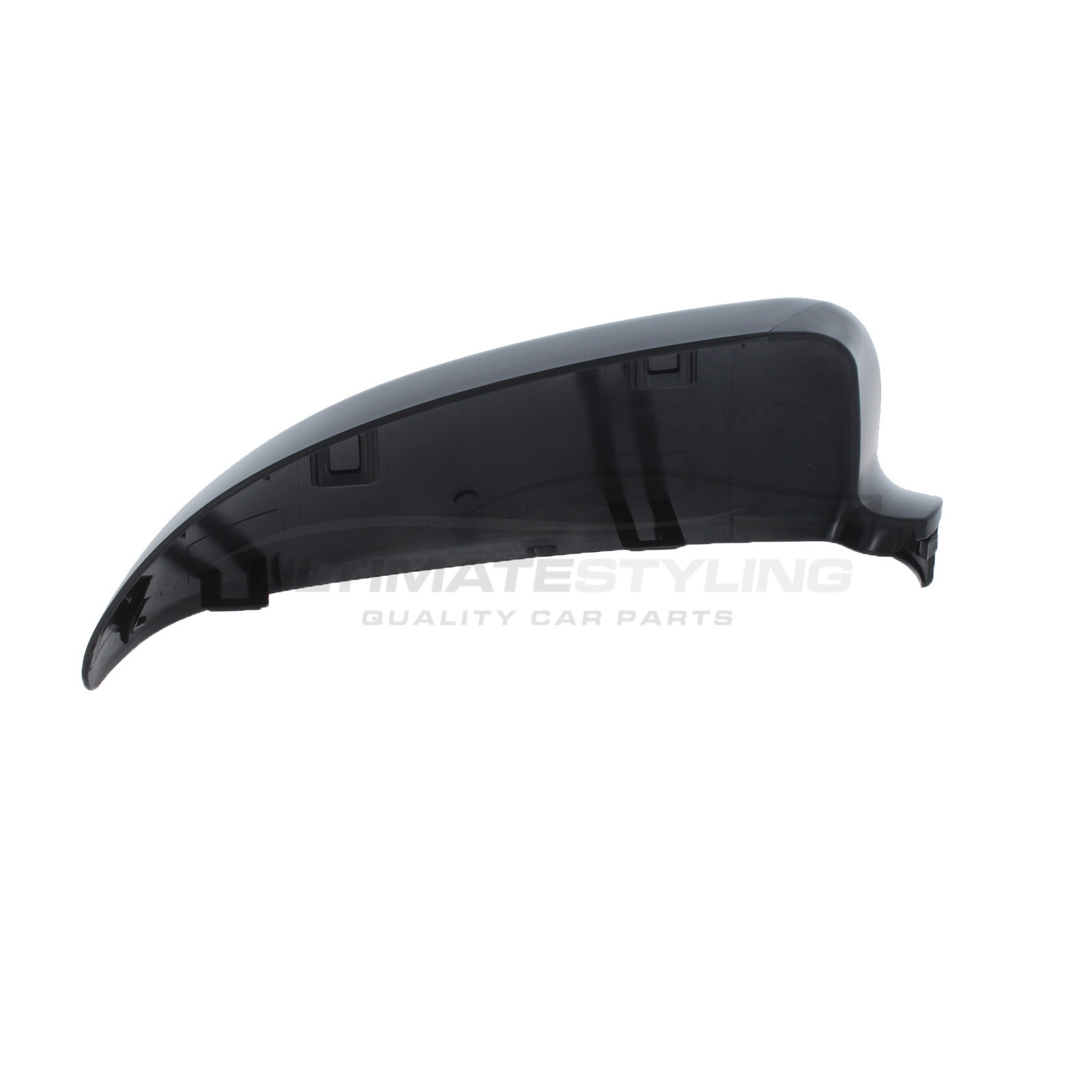 Smart Fortwo 2007-2015 Wing Mirror Cover Cap Casing Black, Suitable for Painting Passenger Side (LH)
