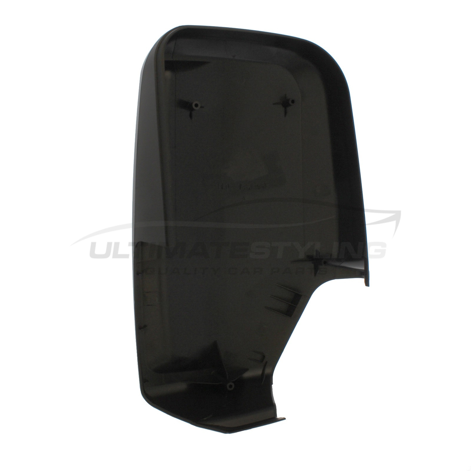 Mercedes Benz Sprinter 2006->, Volkswagen Crafter 2006-2017 Wing Mirror Cover Cap Casing Black (Textured) Drivers Side (RH) to suit Mirror with Indicator