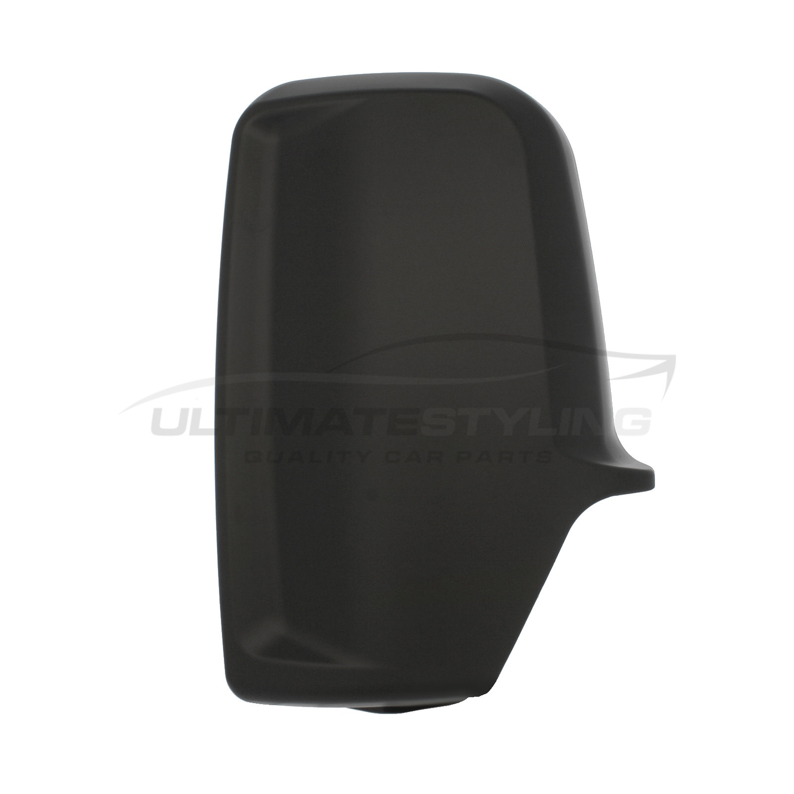 Mercedes Benz Sprinter 2006->, Volkswagen Crafter 2006-2017 Wing Mirror Cover Cap Casing Black (Textured) Passenger Side (LH) to suit Mirror with Indicator