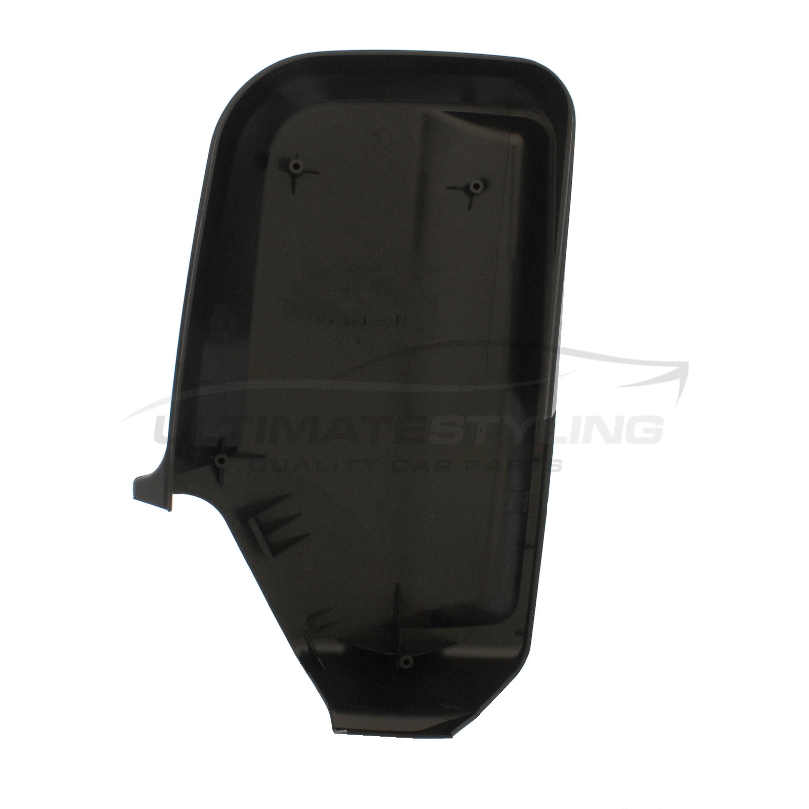 Mercedes Benz Sprinter 2006->, Volkswagen Crafter 2006-2017 Wing Mirror Cover Cap Casing Black (Textured) Passenger Side (LH) to suit Mirror with Indicator