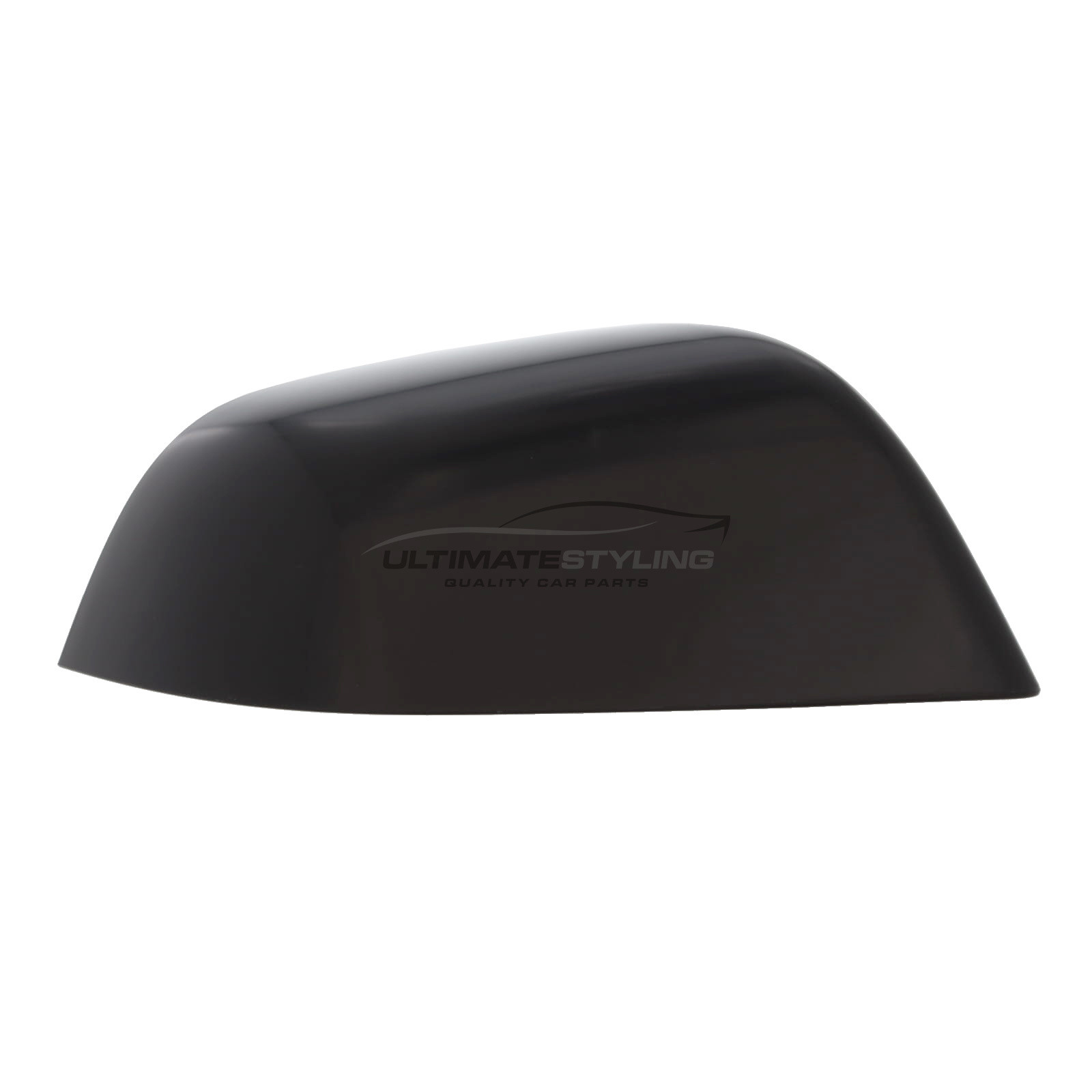 Tesla Model 3 2019-2025 Wing Mirror Cover - Paintable - Black - Drivers Side Offside Right Hand