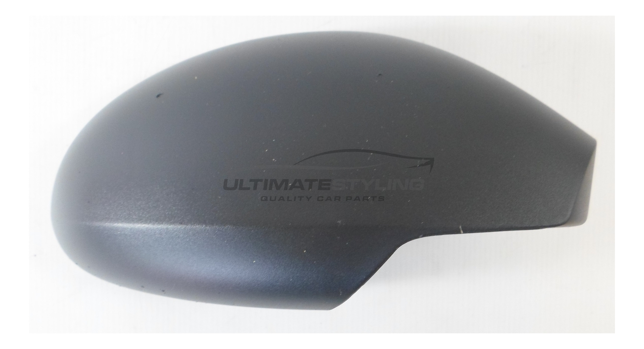 Seat Altea 2004-2015, Seat Cordoba 2002-2006, Seat Ibiza 2002-2009, Seat Leon 2000-2005, Seat Toledo 1999-2010 Wing Mirror Cover Cap Casing Black (Textured) Drivers Side (RH)