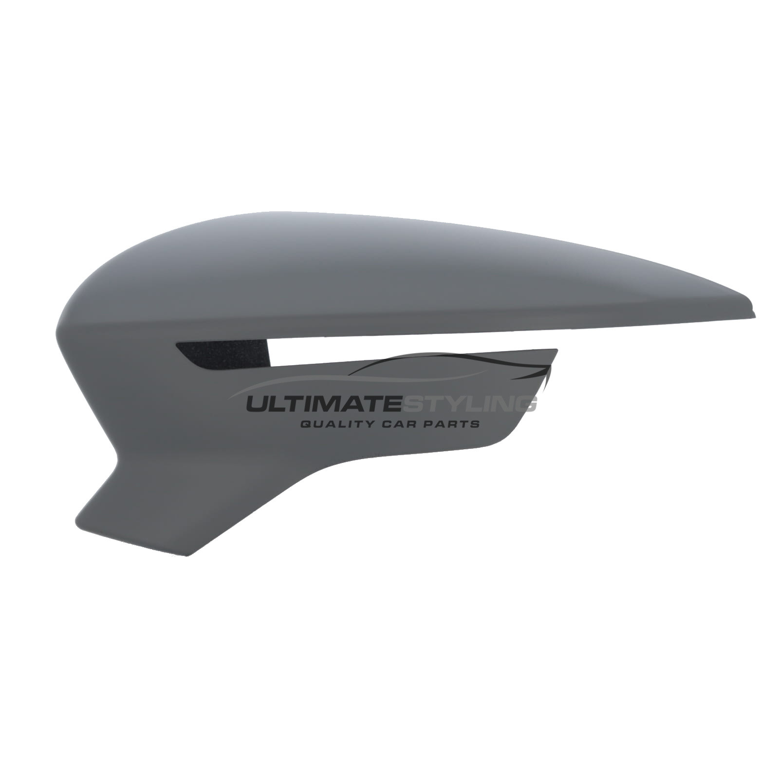 Seat Leon 2013-2021, Seat Arona 2017->, Seat Ibiza 2017-> Wing Mirror Cover Cap Casing Primed Passenger Side (LH)