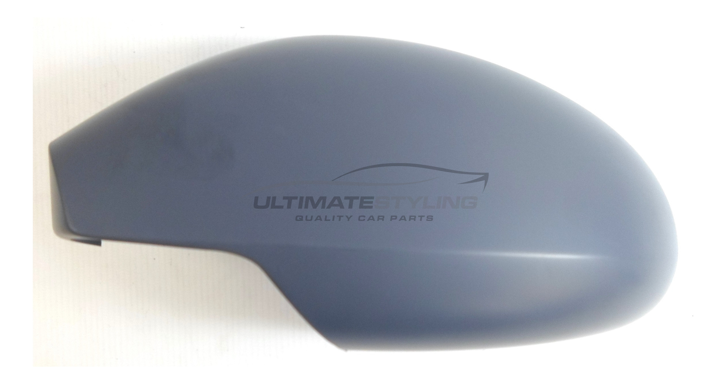 Seat Altea 2004-2015, Seat Cordoba 2002-2006, Seat Ibiza 2002-2009, Seat Leon 2000-2005, Seat Toledo 1999-2010 Wing Mirror Cover Cap Casing Primed Passenger Side (LH)