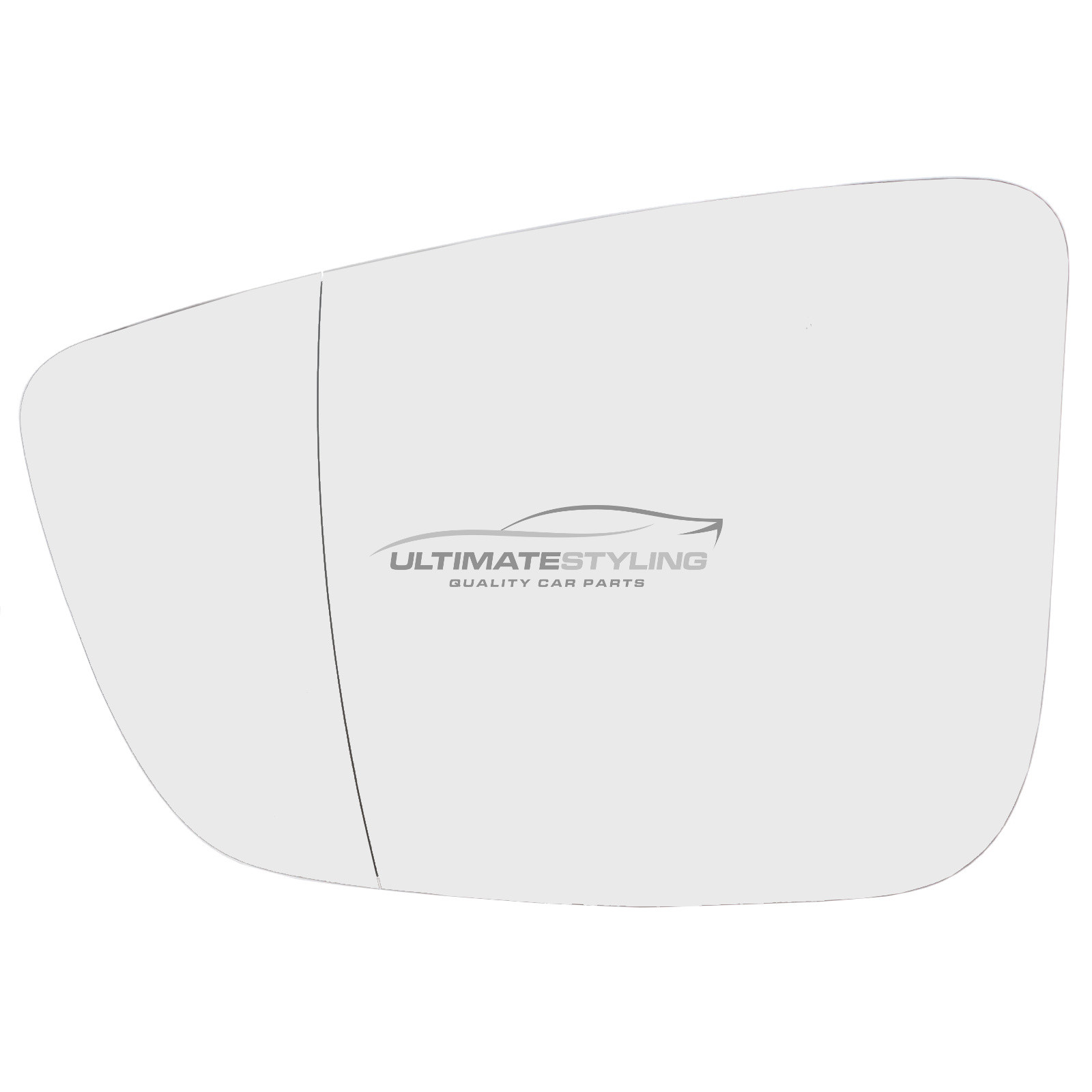 BMW 7 Series 2015-2021 Heated Wing Mirror Glass with Chrome Aspherical Finish Passenger Side (LH)