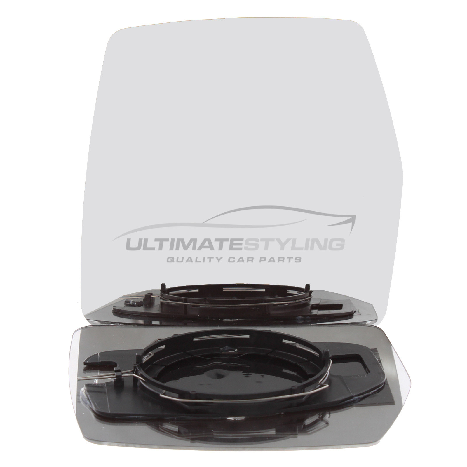 Citroen Dispatch 1996-2007, Fiat Scudo 1996-2006, Peugeot Expert 1996-2007 Non-Heated Wing Mirror Glass with Chrome Convex Finish Passenger Side (LH)