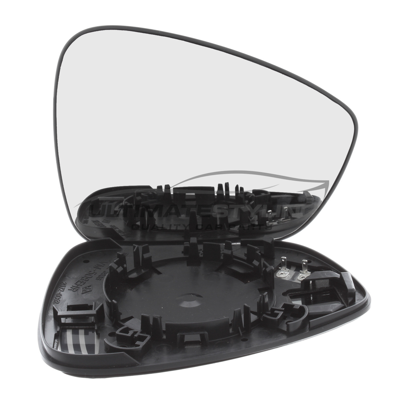 Citroen C3 Aircross 2017-2019, Citroen C4 Grand Picasso 2013-2018, Citroen C4 Grand Spacetourer 2018-2022, Citroen C4 Picasso 2013-2018, Citroen C4 Spacetourer 2018-2020 Heated Wing Mirror Glass with Chrome Convex Finish Drivers Side (RH)