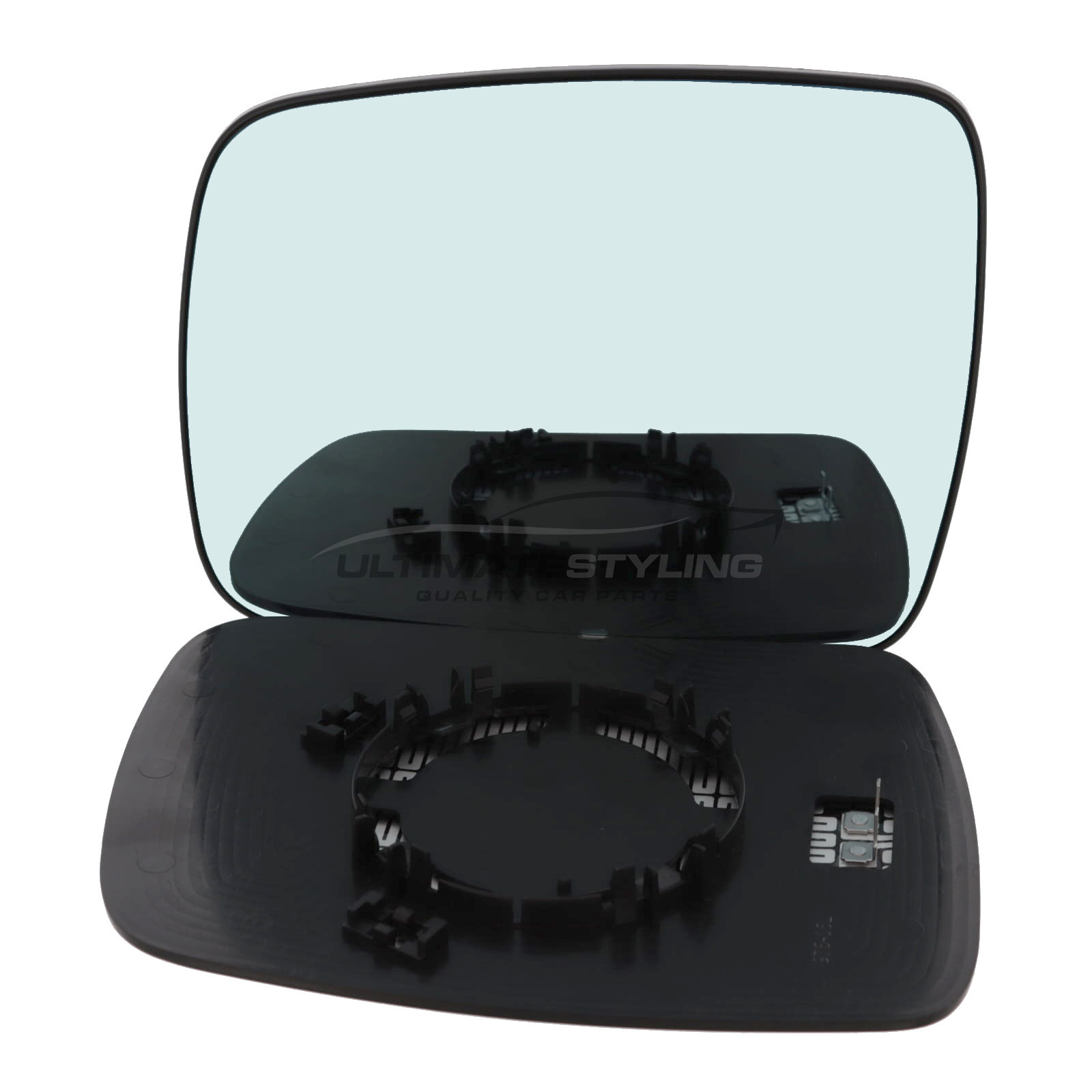 Land Rover Discovery 2009-2014, Land Rover Freelander 2010-2015, Land Rover Range Rover 2009-2013, Land Rover Range Rover Sport 2009-2013 Heated Wing Mirror Glass with Chrome Convex Finish Passenger Side (LH)