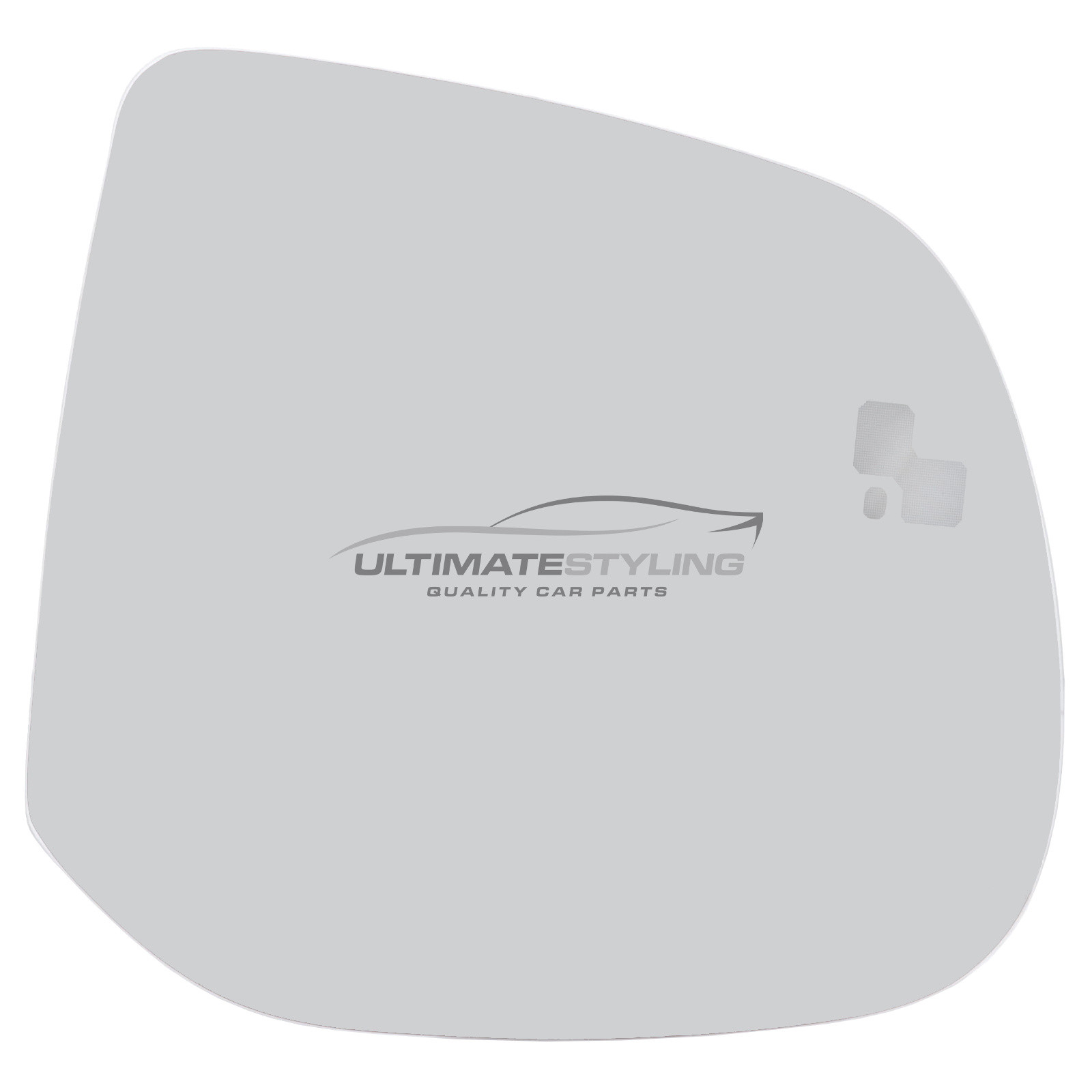 Land Rover Range Rover Mk5 L460 2021-> / Range Rover Sport L461 2022-> Wing Mirror Glass - Heated - Convex - Blind Spot Detection Warning Indicator Light - Drivers Side Offside Right Hand