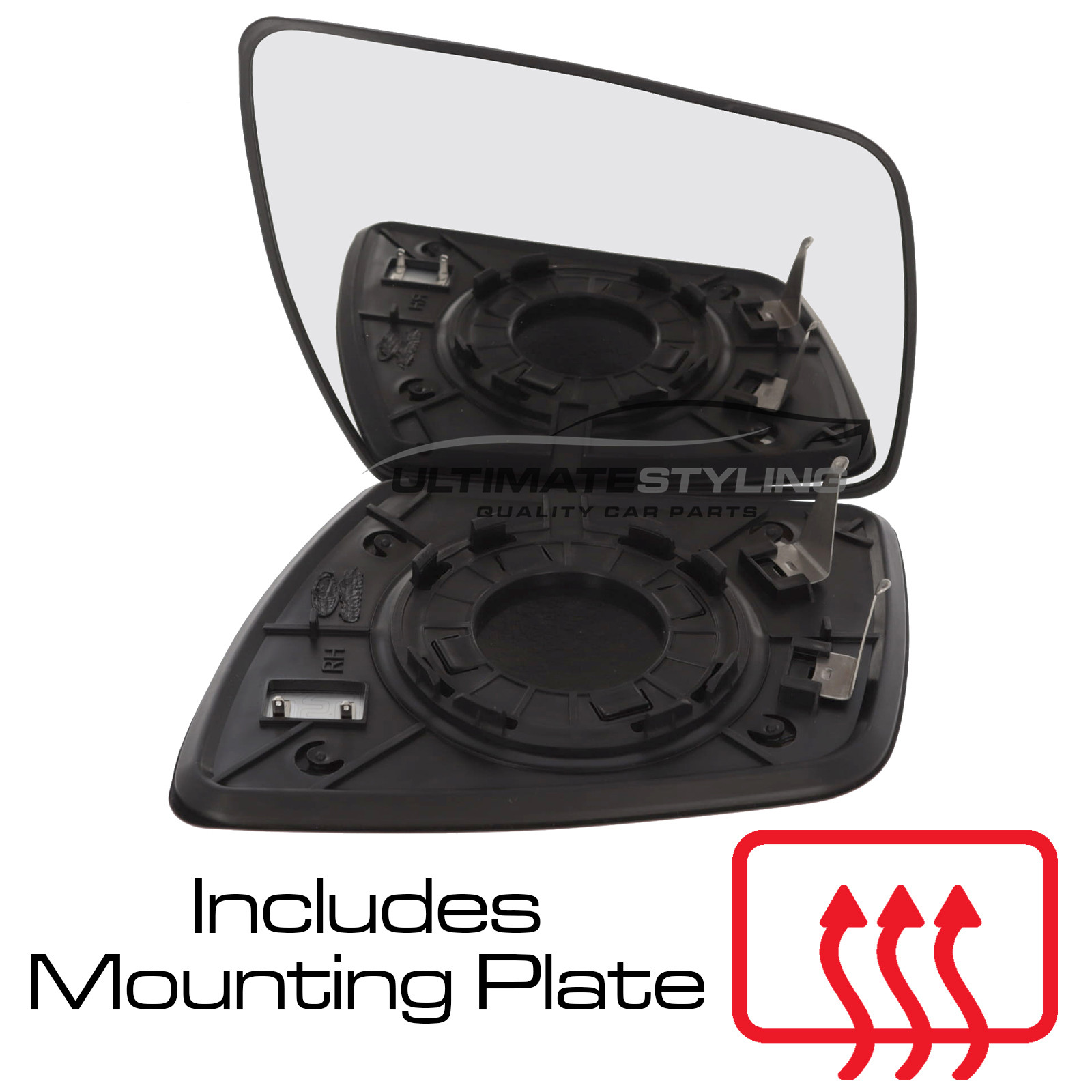 Wing Mirror Glass for Kia Soul