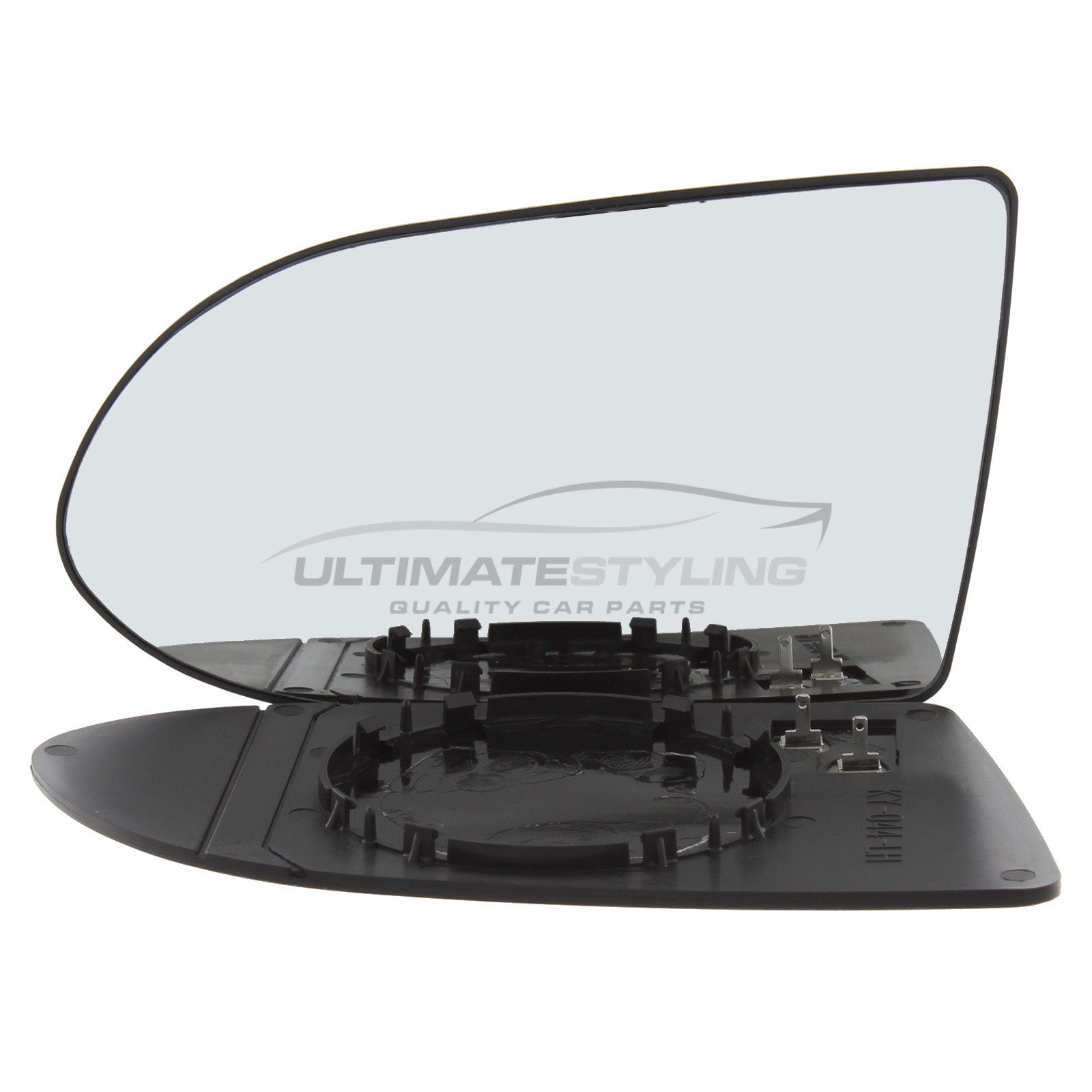 Vauxhall Zafira 1999-2005 Heated Wing Mirror Glass with Chrome Convex Finish Passenger Side (LH)
