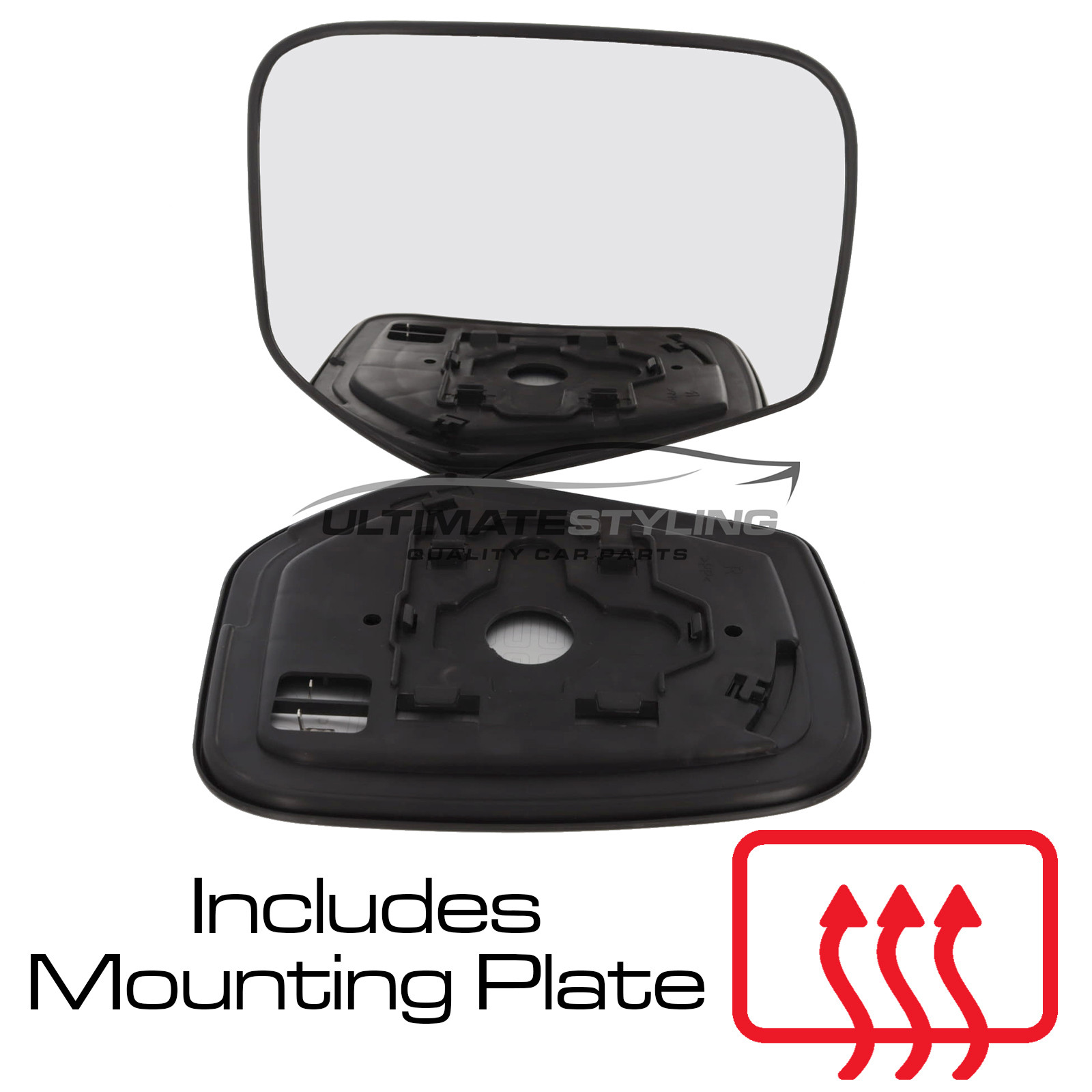 Wing Mirror Glass for Mitsubishi L200