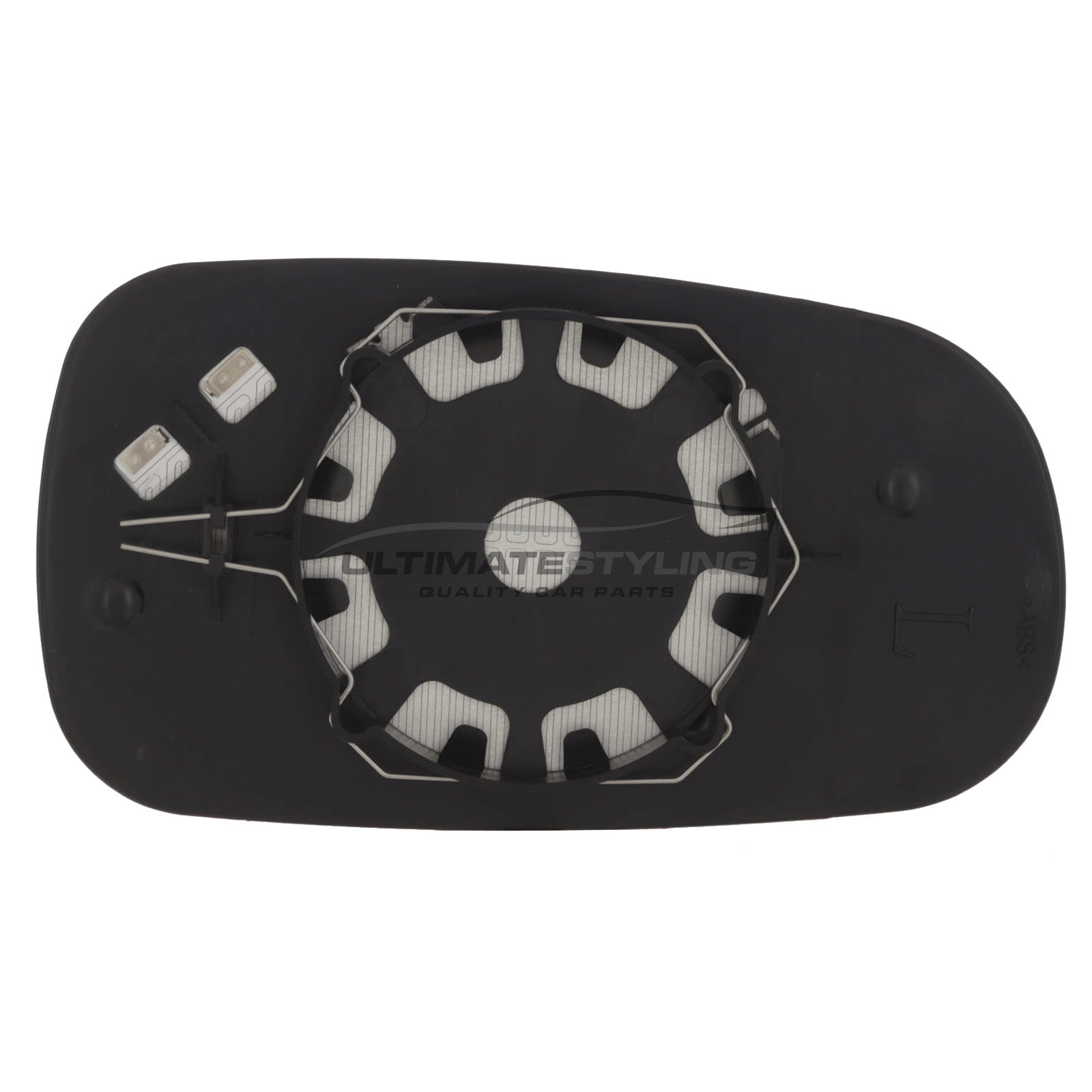 Saab 9-3 2002-2012 / 9-5 2001-2010 Wing Mirror Glass - Aspherical - Heated - Passengers Side Nearside Left Hand