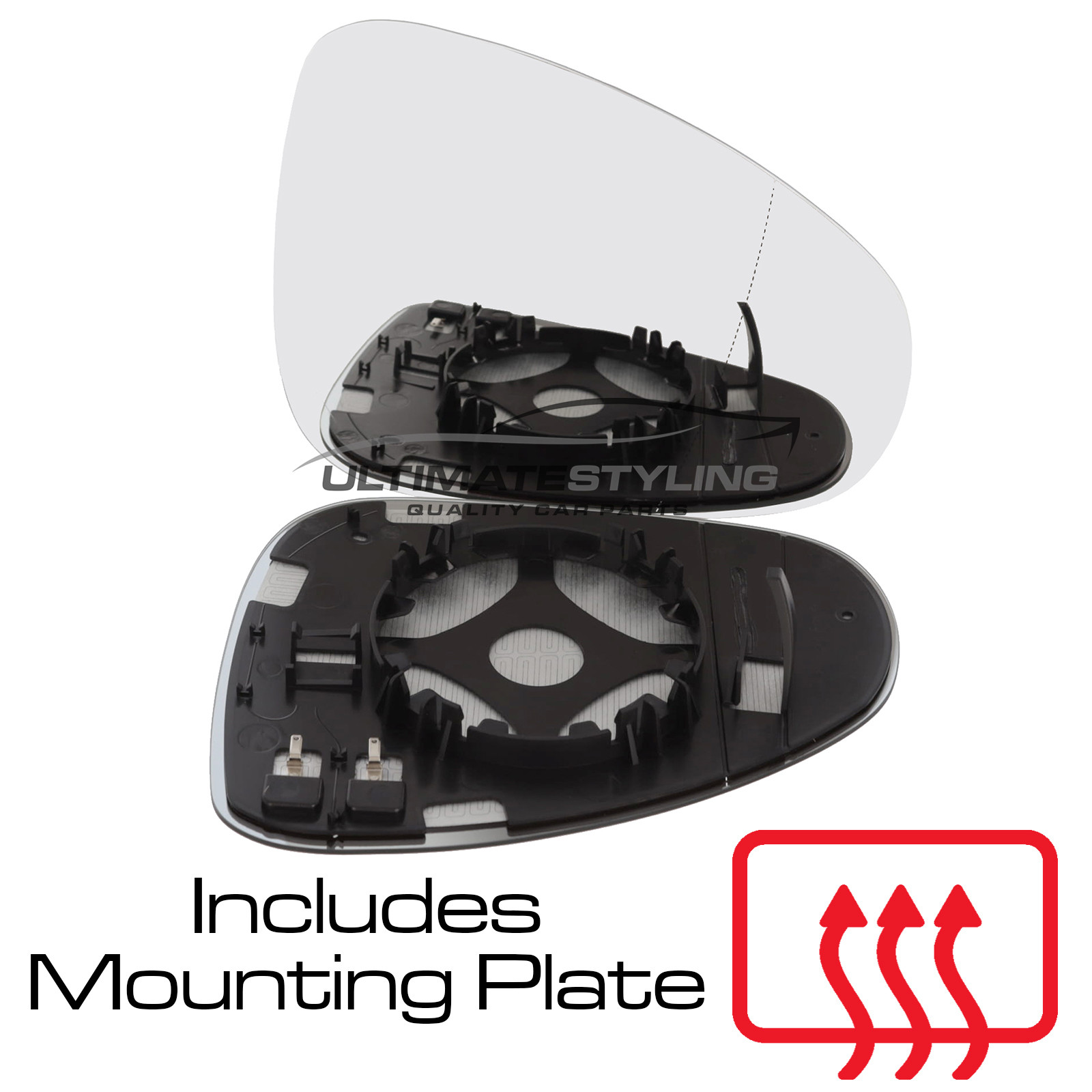 Wing Mirror Glass for VW Touareg
