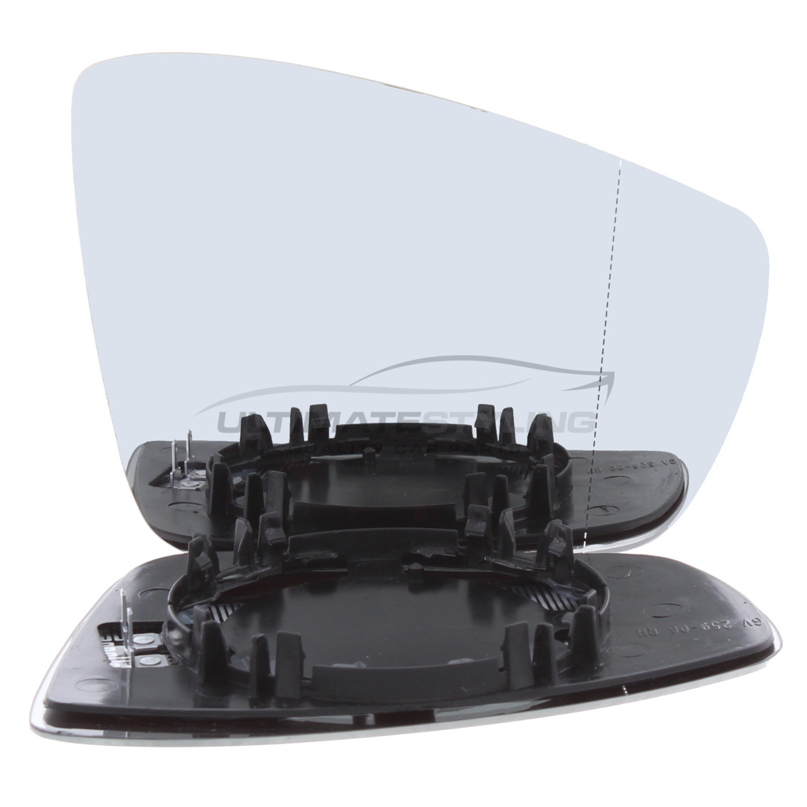 Wing Mirror Glass for VW Up