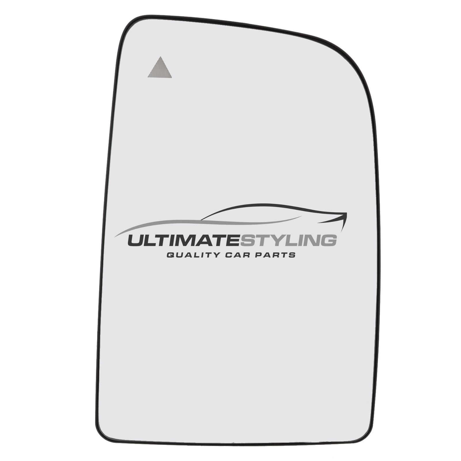 Mercedes Benz Sprinter 2018-2025 Upper Wing Door Mirror Glass - Heated - Convex - Blind Spot Indicator Detection Light - Drivers Side Offside Right Hand