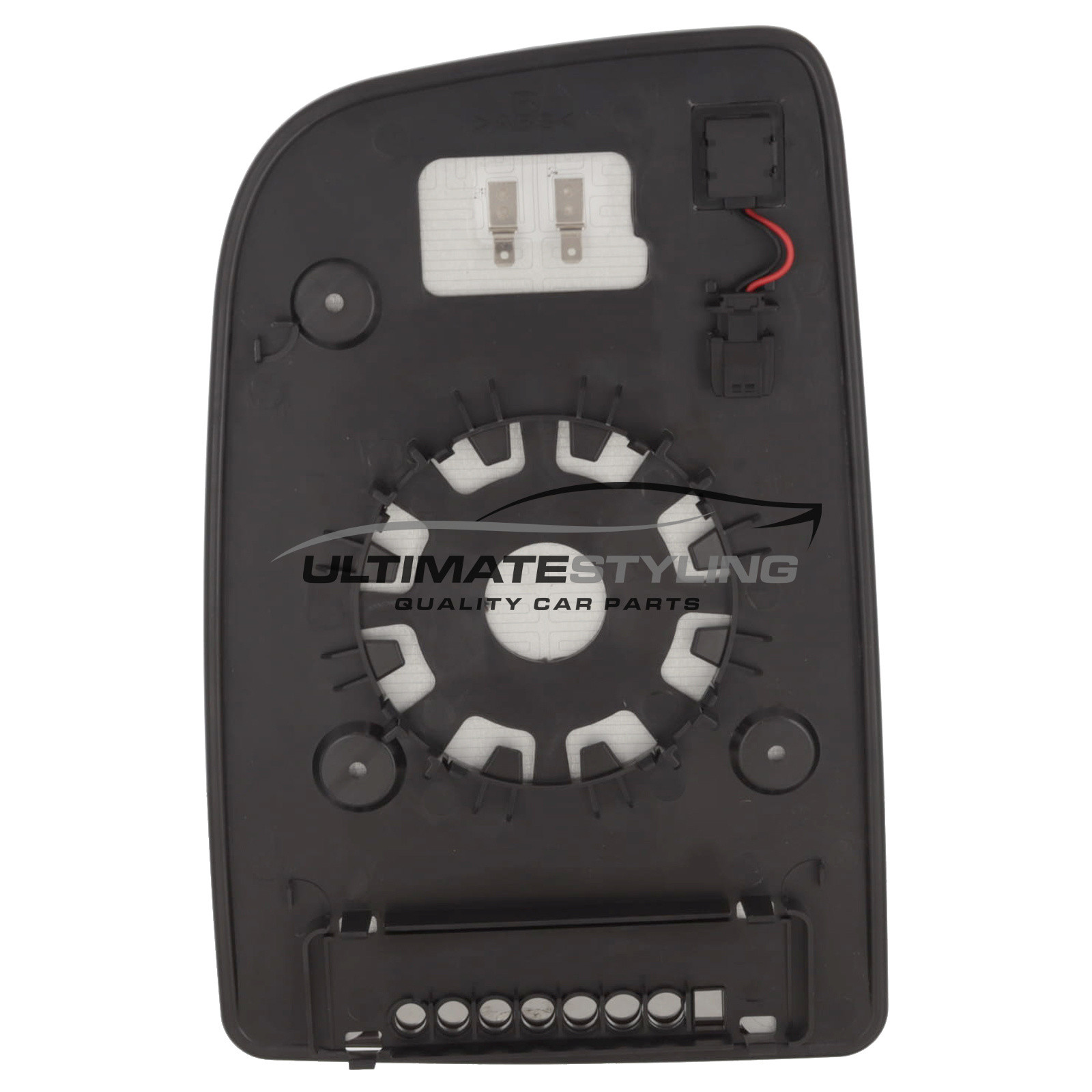 Mercedes Benz Sprinter 2018-2025 Upper Wing Door Mirror Glass - Heated - Convex - Blind Spot Indicator Detection Light - Drivers Side Offside Right Hand