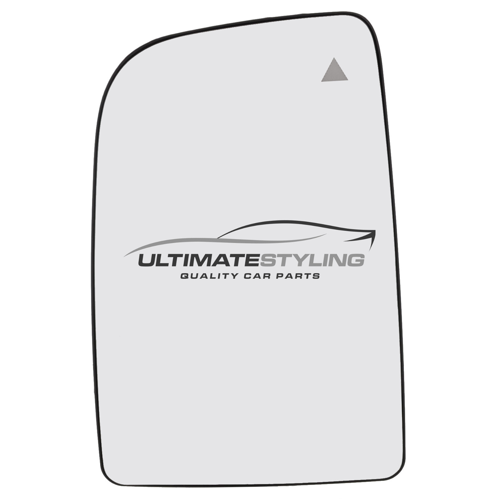 Mercedes Benz Sprinter 2018-2025 Upper Wing Door Mirror Glass - Heated - Convex - Blind Spot Indicator Detection Light - Passengers Side Nearside Left Hand