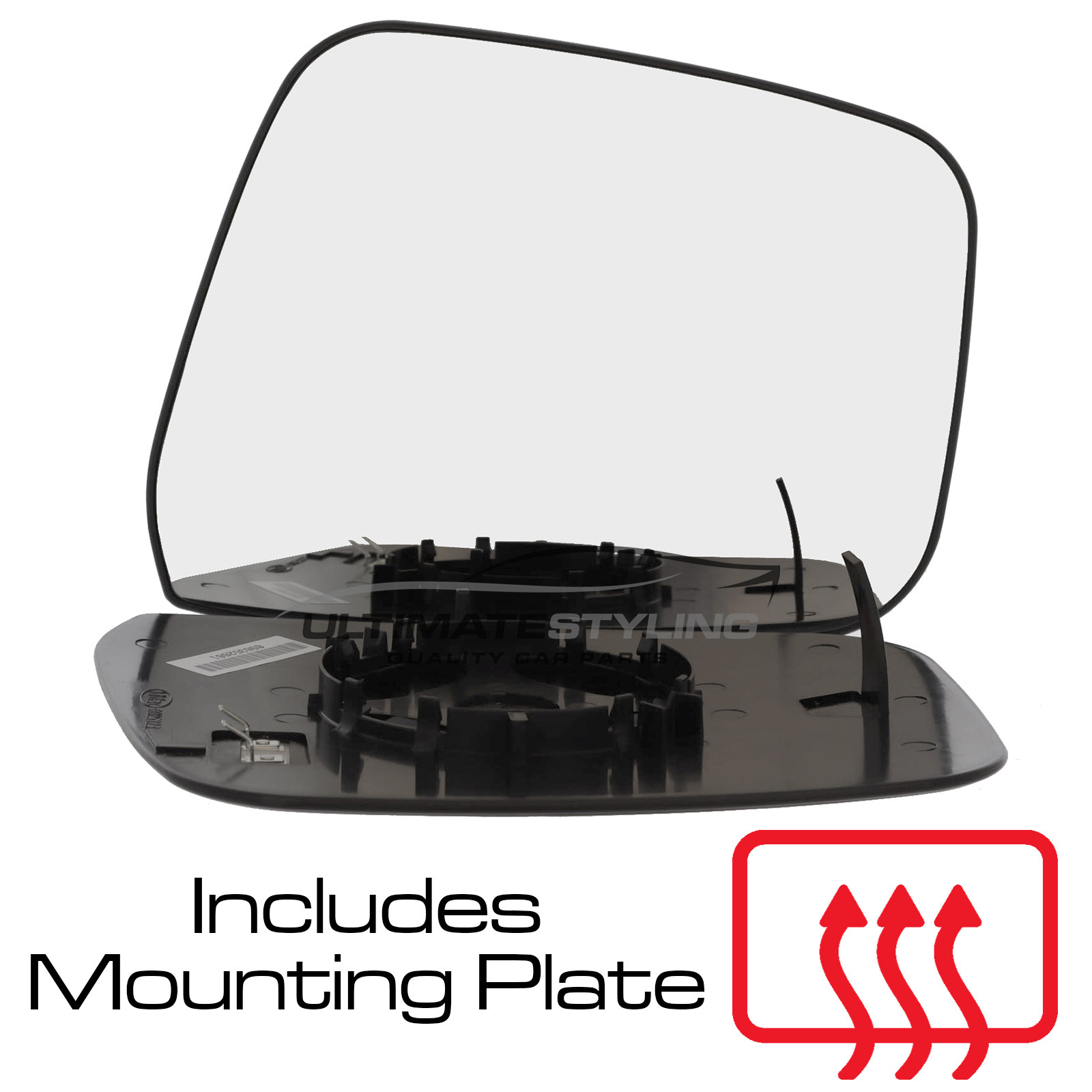 Wing Mirror Glass for Nissan Navara