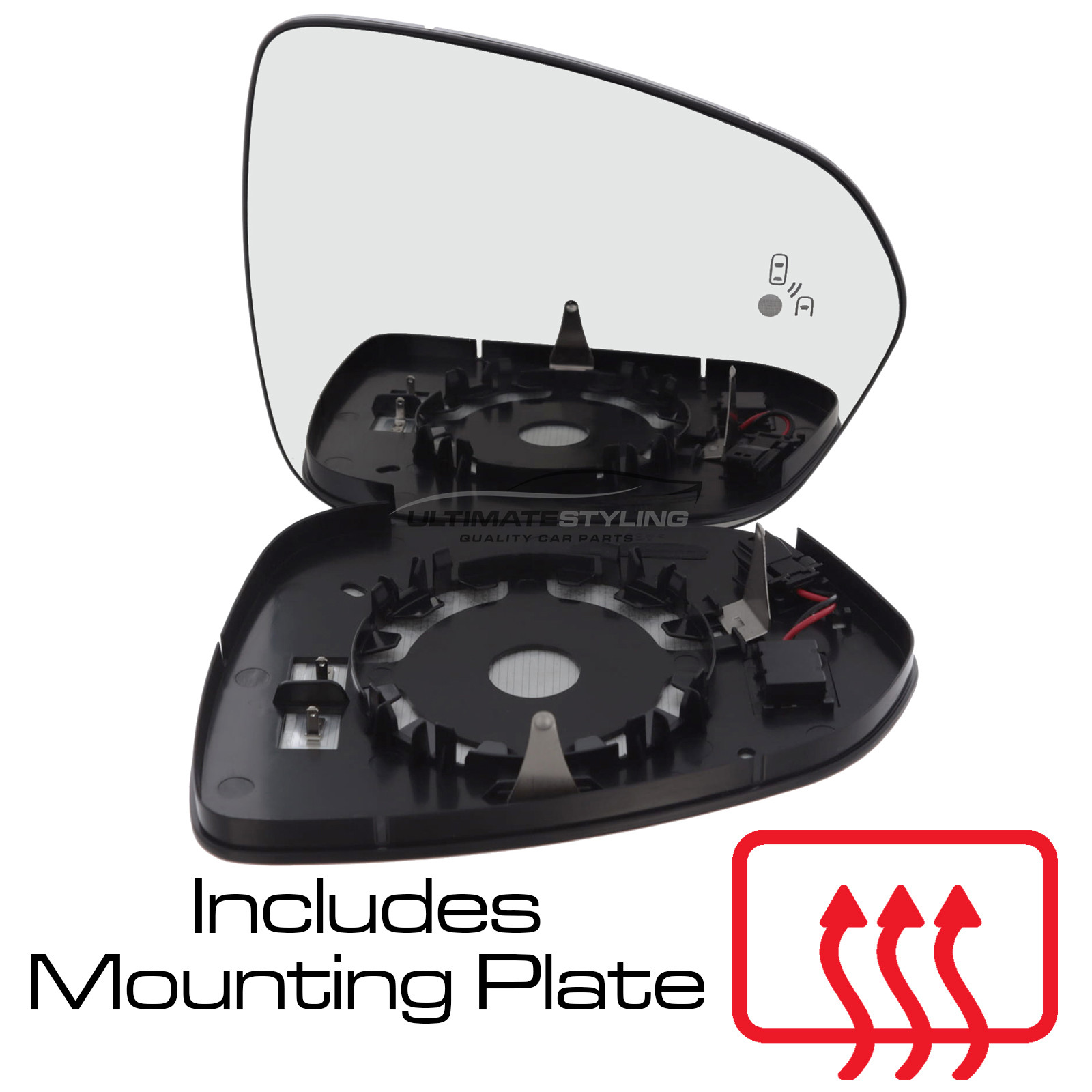 Wing Mirror Glass for Dacia Bigster