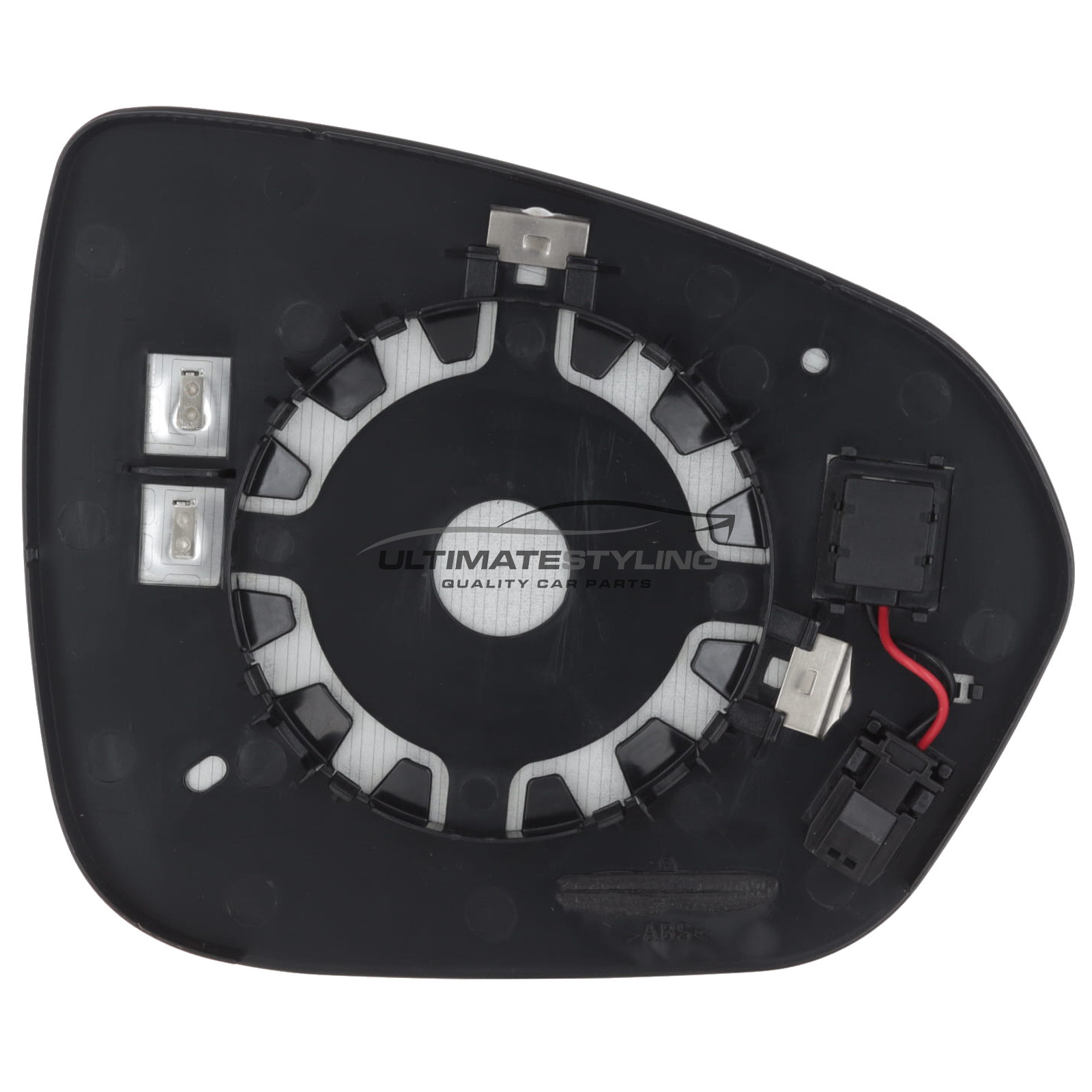 Dacia Duster 2024-> Wing Mirror Glass - Heated - Convex - Blind Spot Detection Warning Indicator Light - Passenger Side Nearside Left Hand