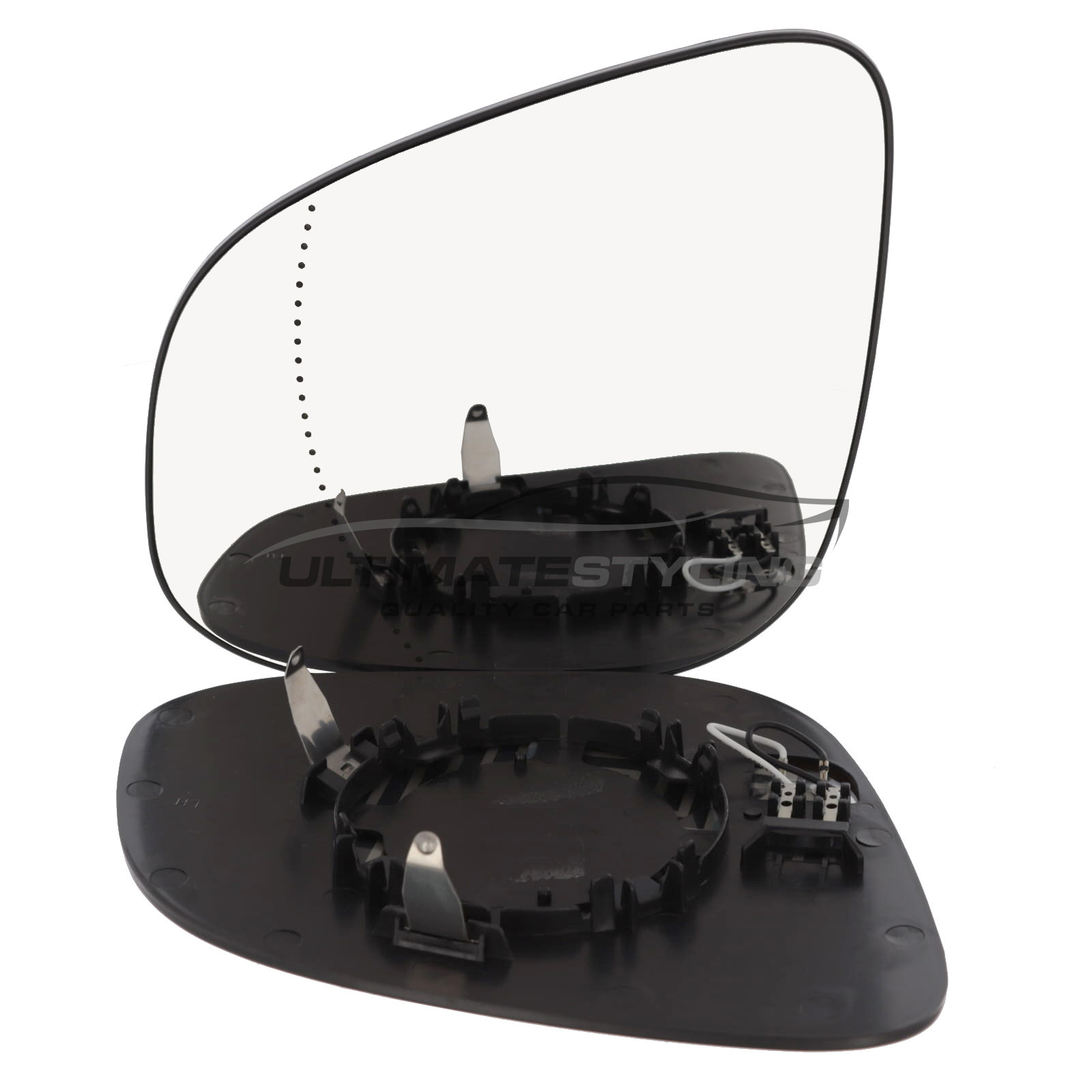 Mercedes Benz Citan W415 2012-2021, Nissan NV250 2019-2022, Renault Kangoo 2013-2023 Wing Mirror Glass - Convex - Heated - Passengers Side Nearside Left Hand