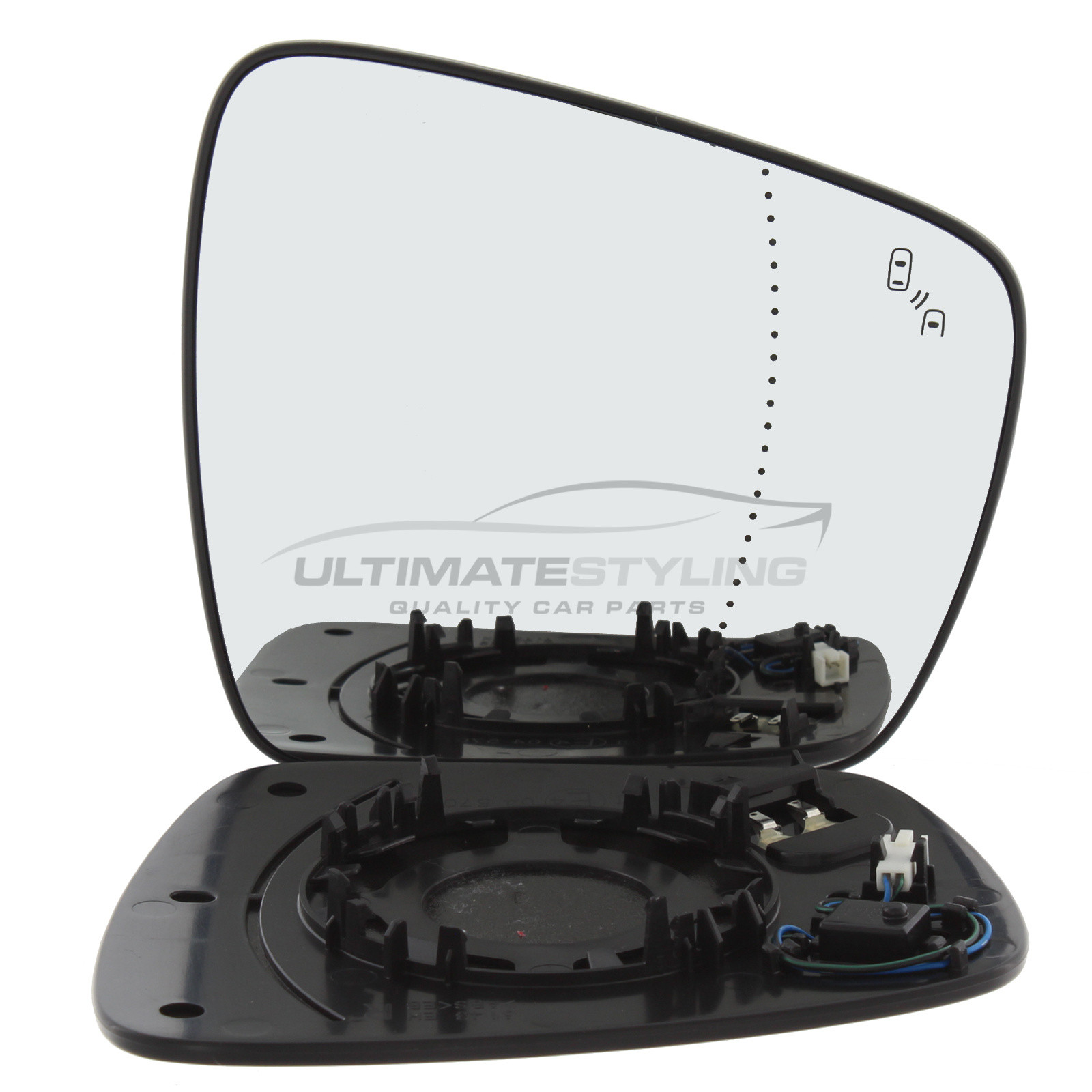 Wing Mirror Glass for Renault Kadjar