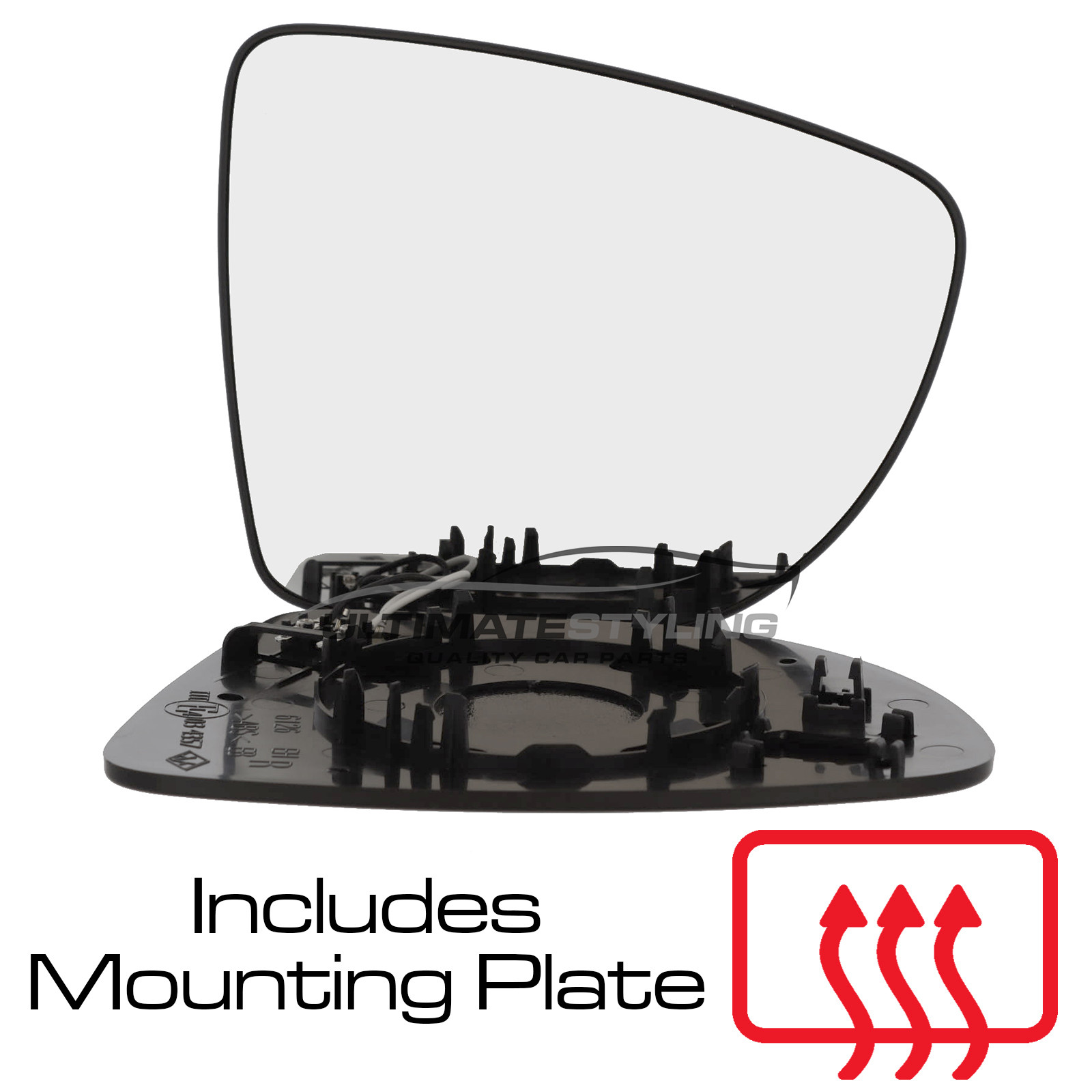 Wing Mirror Glass for Nissan Micra